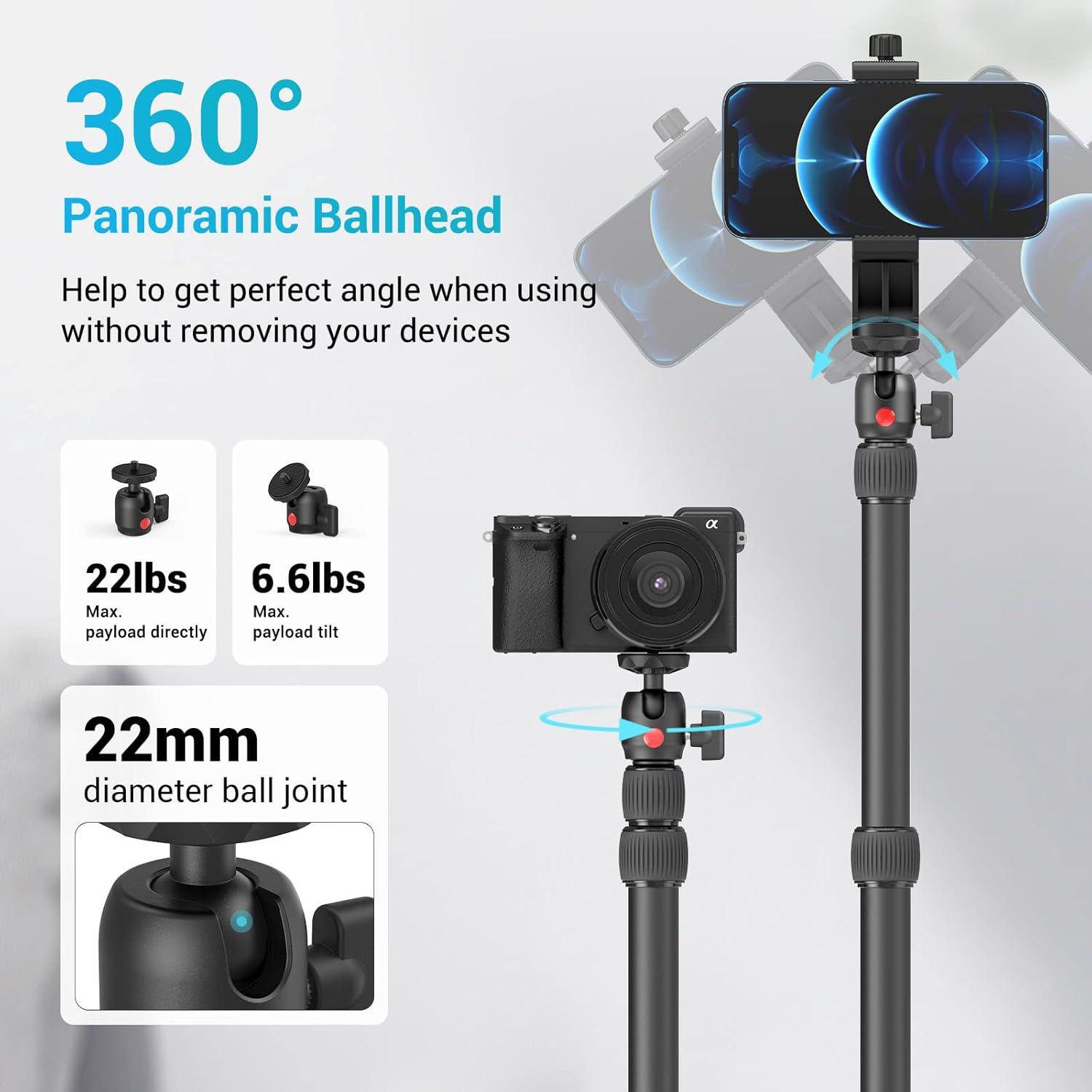 Soporte de Mesa para Cámara SmallRig 3488-SS Ajustable 48.5-100 cm