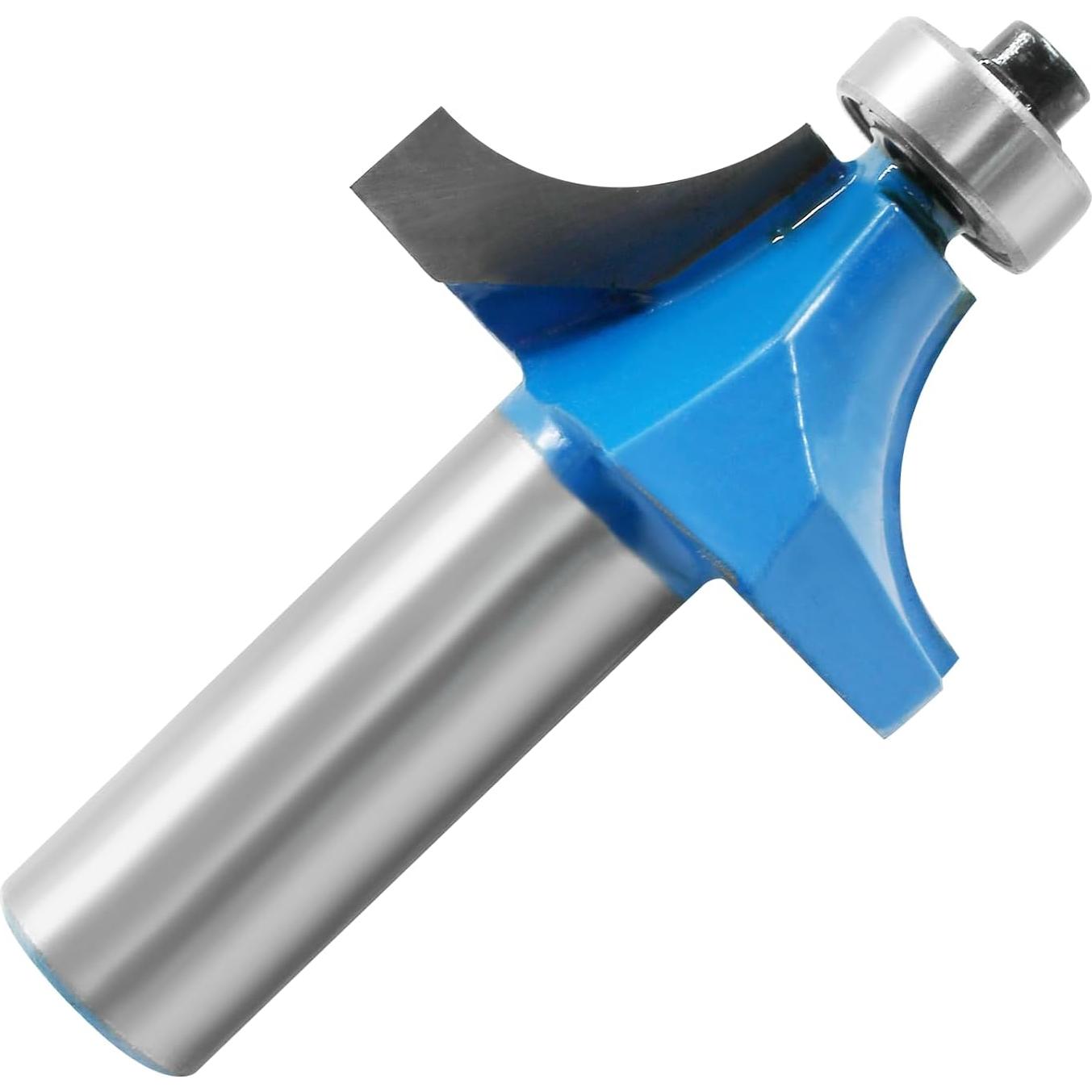 Bit Router Redondeado LDEXIN 25.4mm Eje 12.7mm Azul