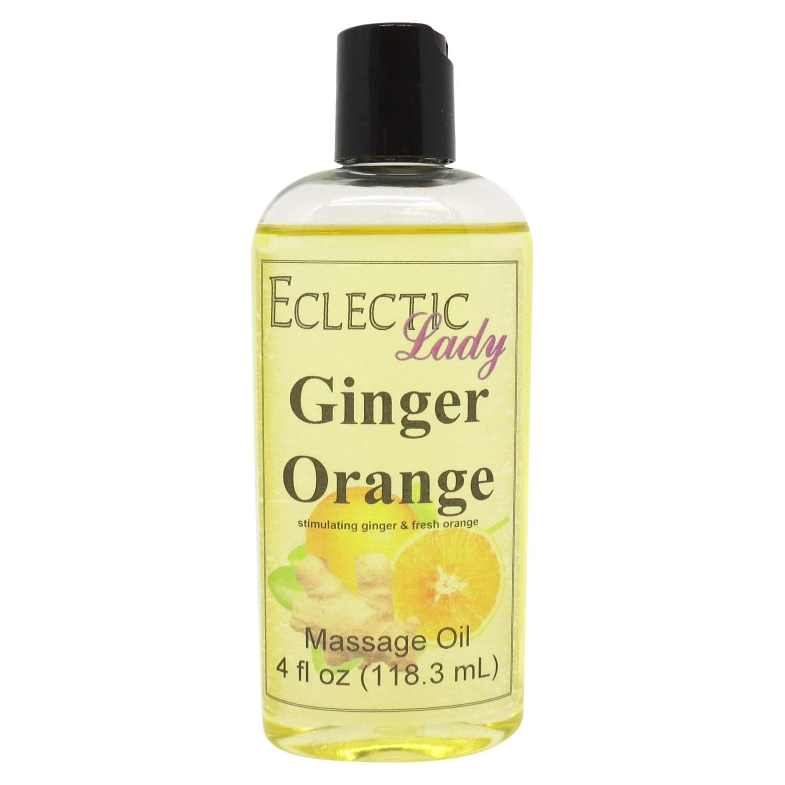 Aceite de Masaje Eclectic Lady Jengibre Naranja 113 g Natural
