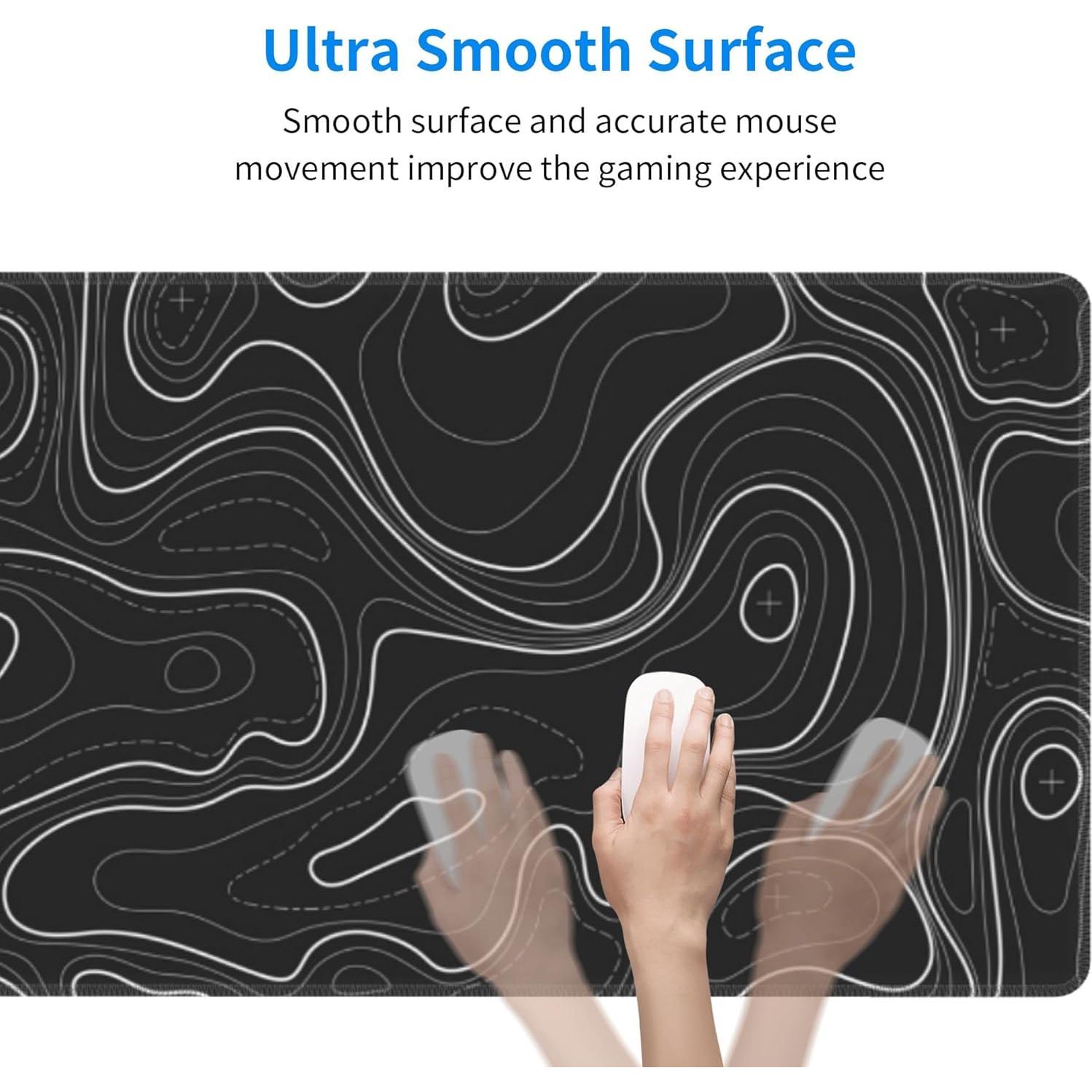 Alfombrilla de Ratón Grande BEYIMEN Topográfica 30x80 cm