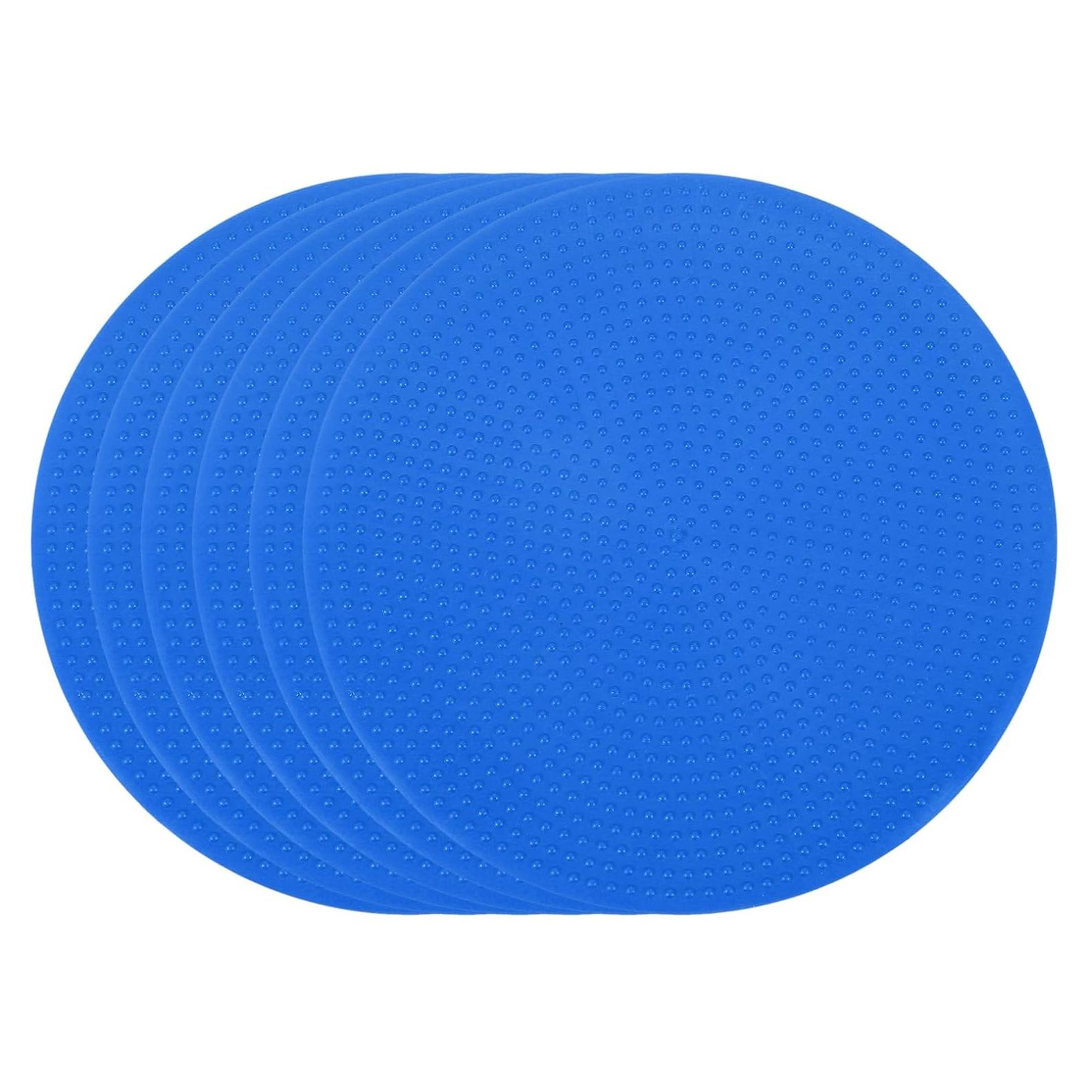 Marcadores de Punto Antideslizantes PATIKIL 10 cm Azul - 6 Pcs