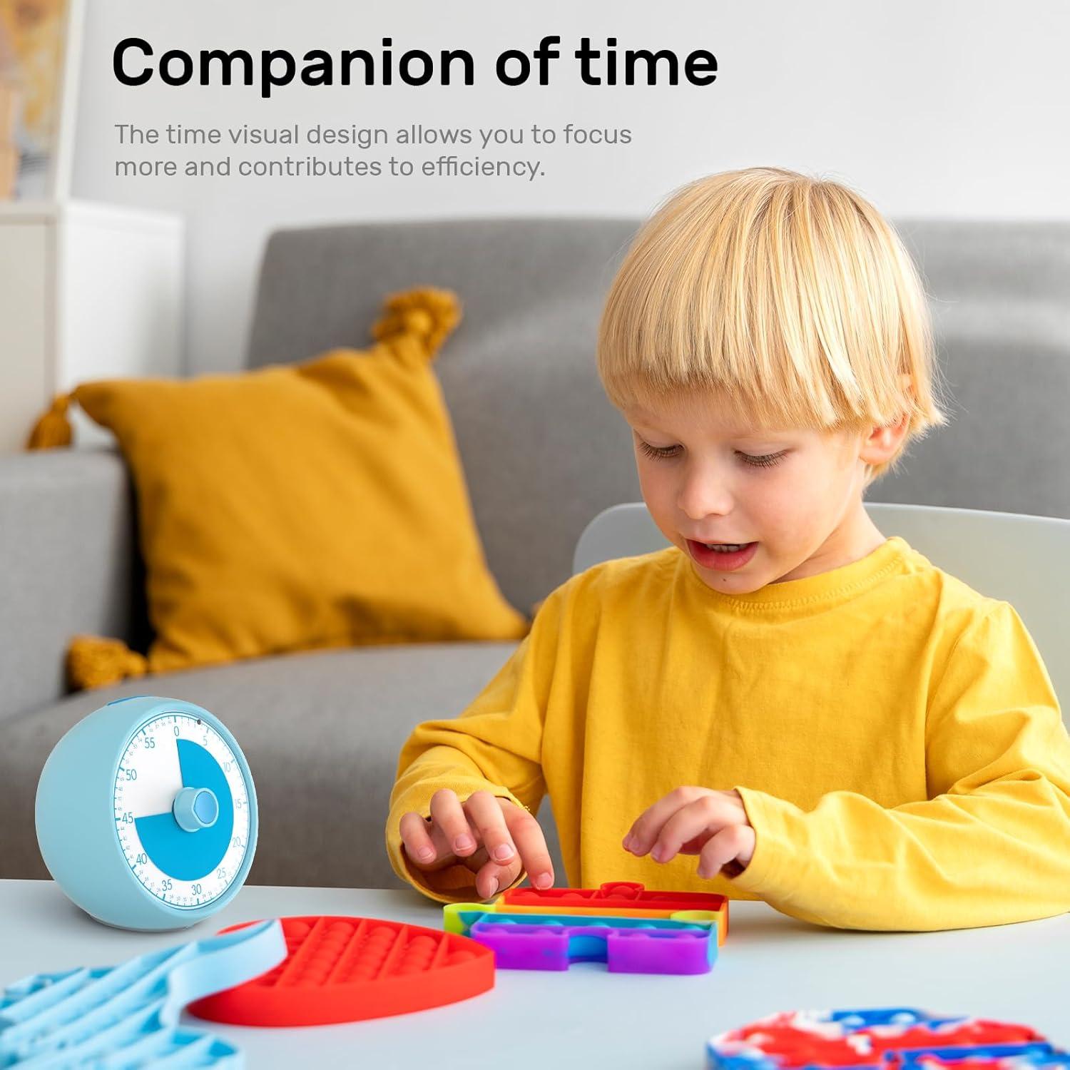 Temporizador Visual Conchstar 60 Minutos para Niños Azul