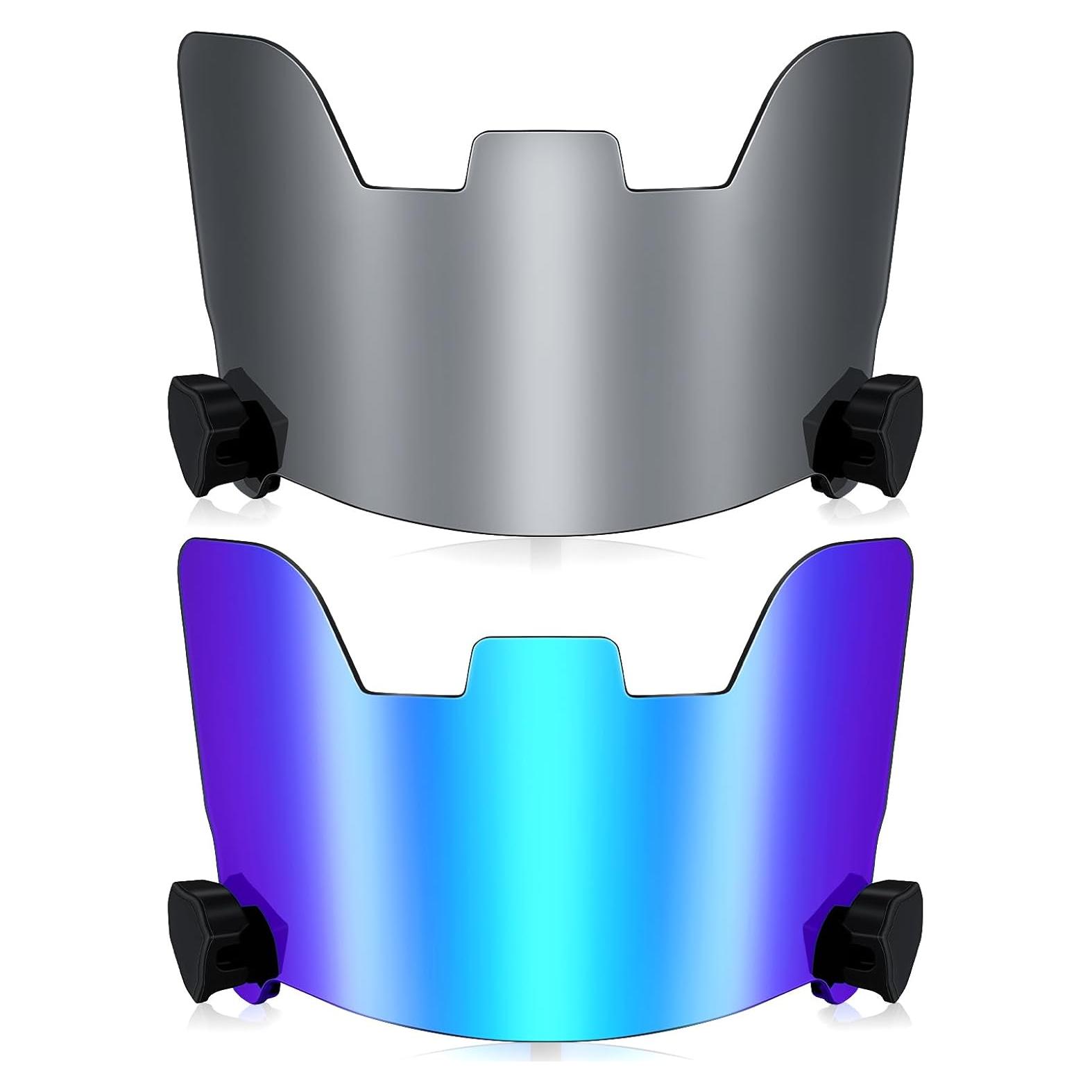 Viseras de Fútbol Kanayu 2 Pcs para Casco - Protección Ocular