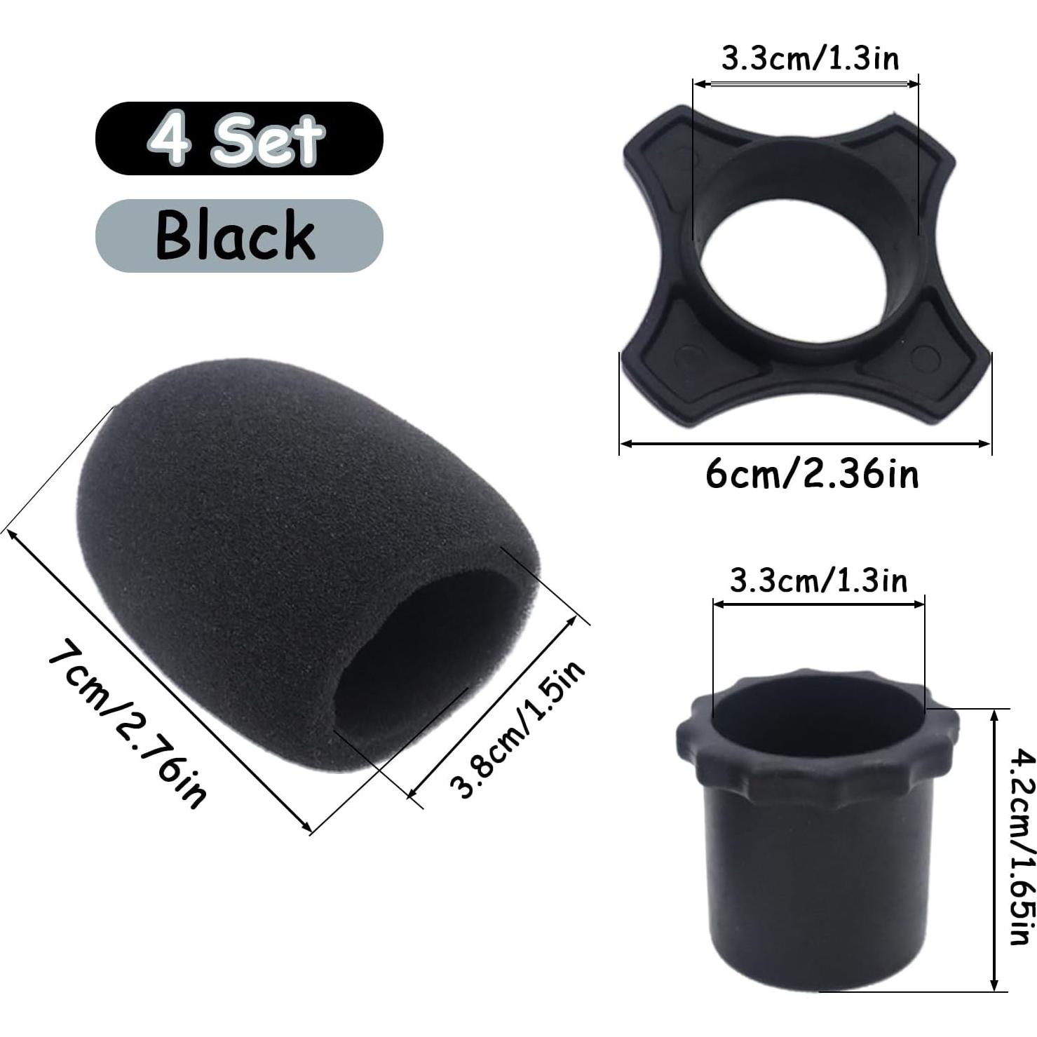 Kit de Protección para Micrófono Inalámbrico Cheerock - 4 Piezas