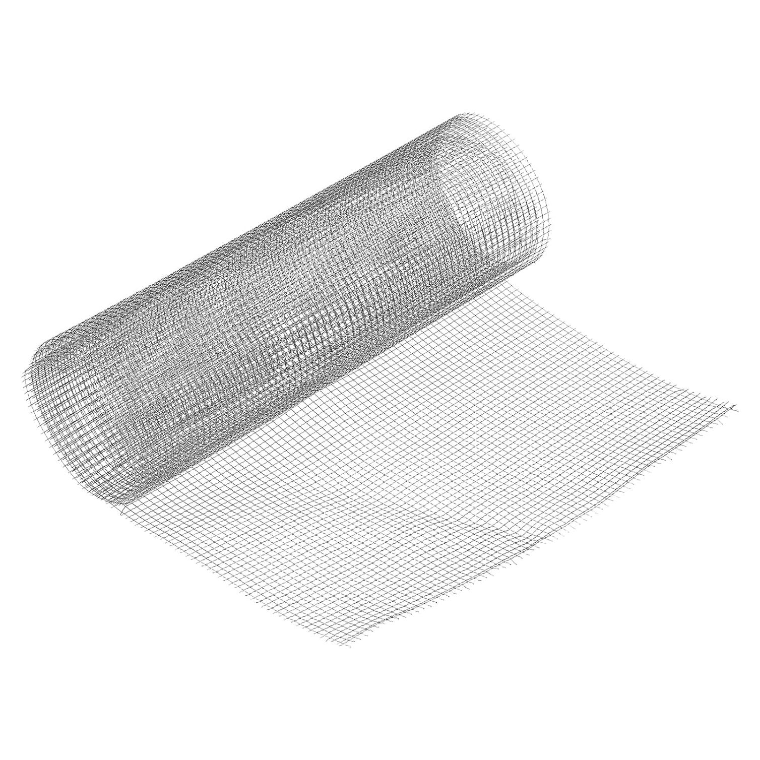 Malla de Alambre Tejida Acero Inoxidable PATIKIL 304 30x100cm