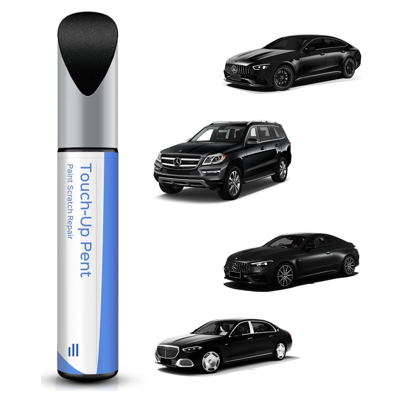 Pintura de Retoque PARTS4EV 12.1ml Negro Jet para Mercedes-Benz