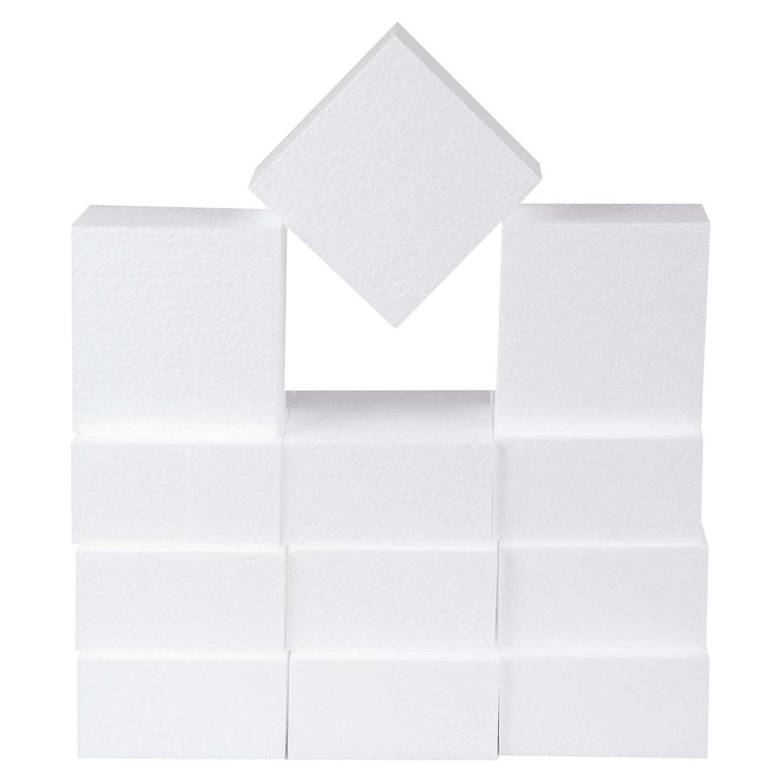 Bloques de Espuma Dura Silverlake 12 Piezas 10x10x5 cm