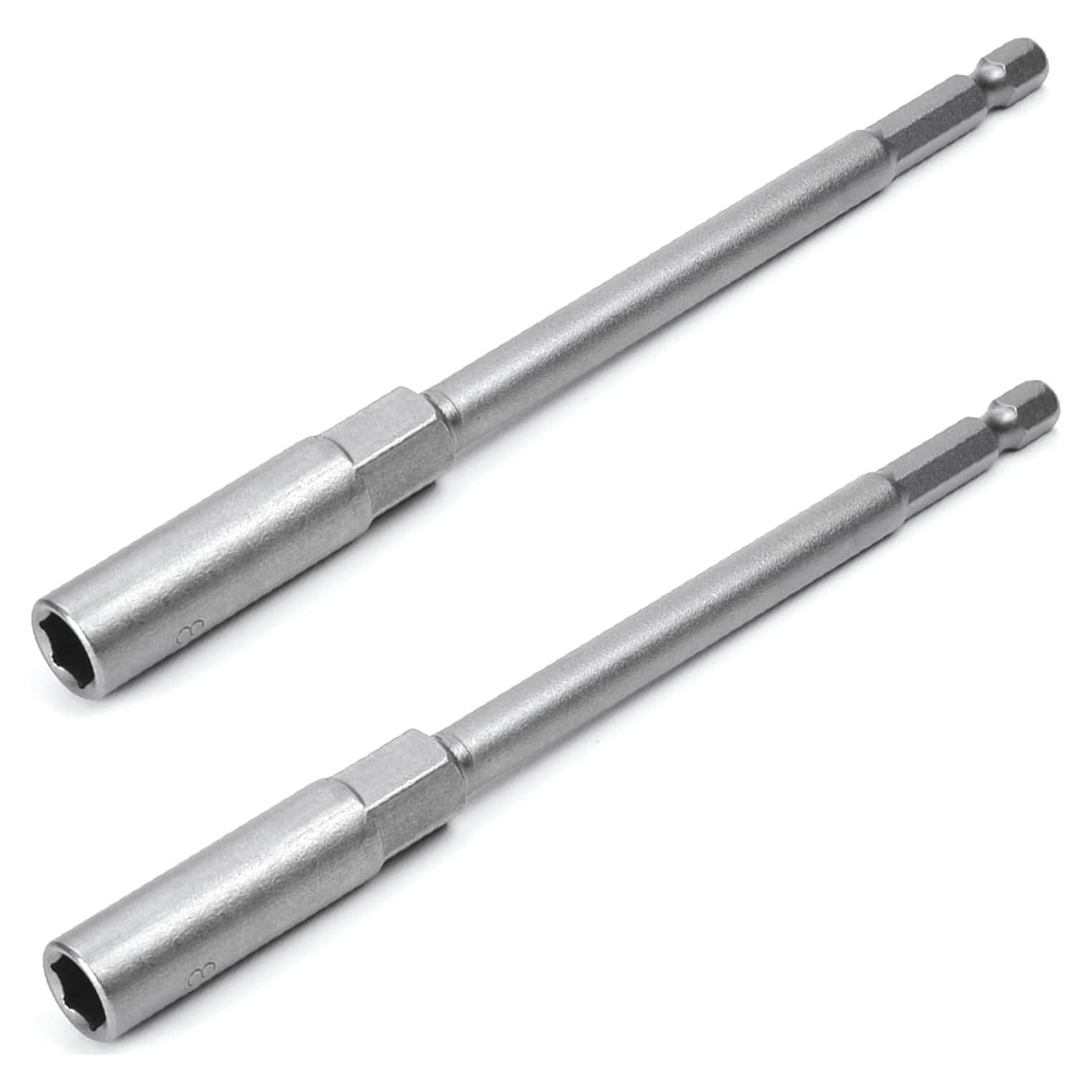 Portabrocas Utoolmart 2 Piezas 1/4" Hexagonal 150mm