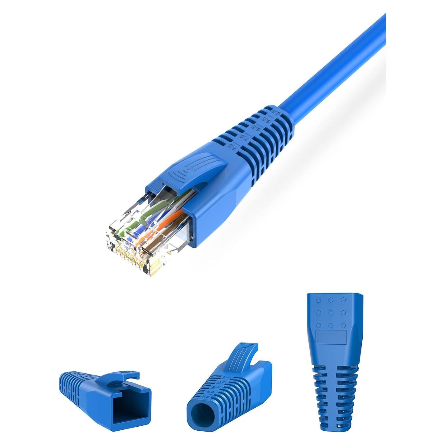 Bota de Alivio de Tensión RJ45 WQAPVHBG para CAT6 CAT7 CAT8 - Paquete de 100