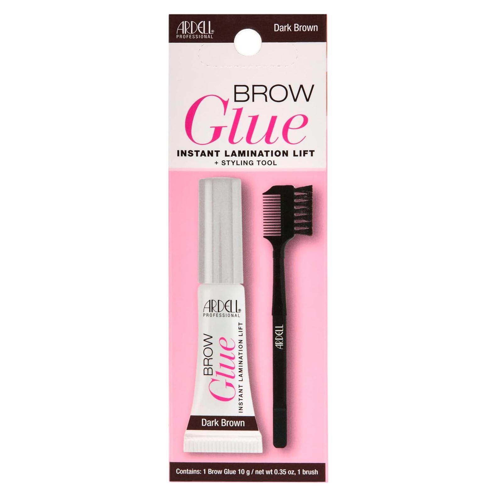 Pegamento para Cejas Ardell Marrón Oscuro 10 g - Gel Fijador