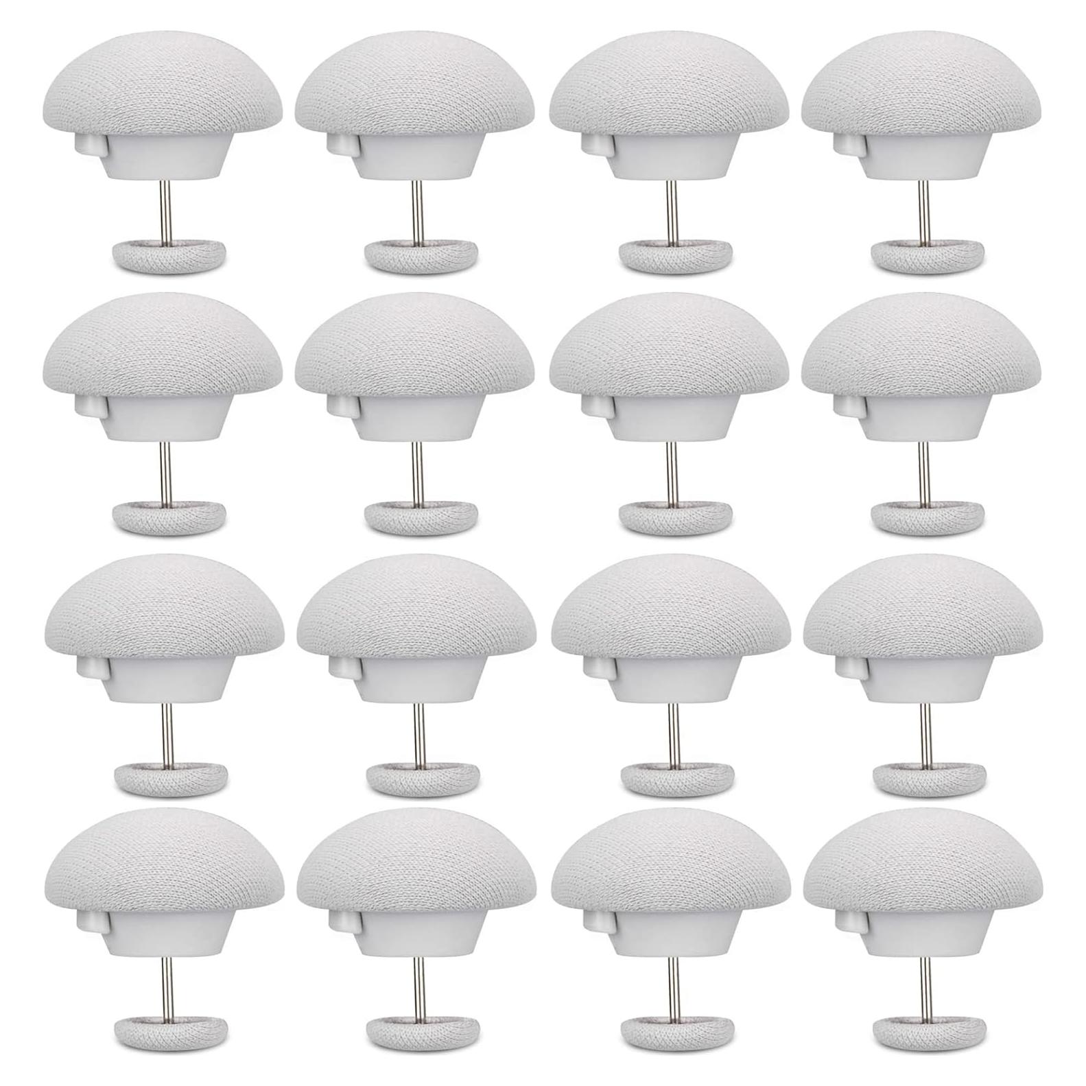 Pinzas de Edredón Potanro Grises 16 Pcs Clips Reutilizables