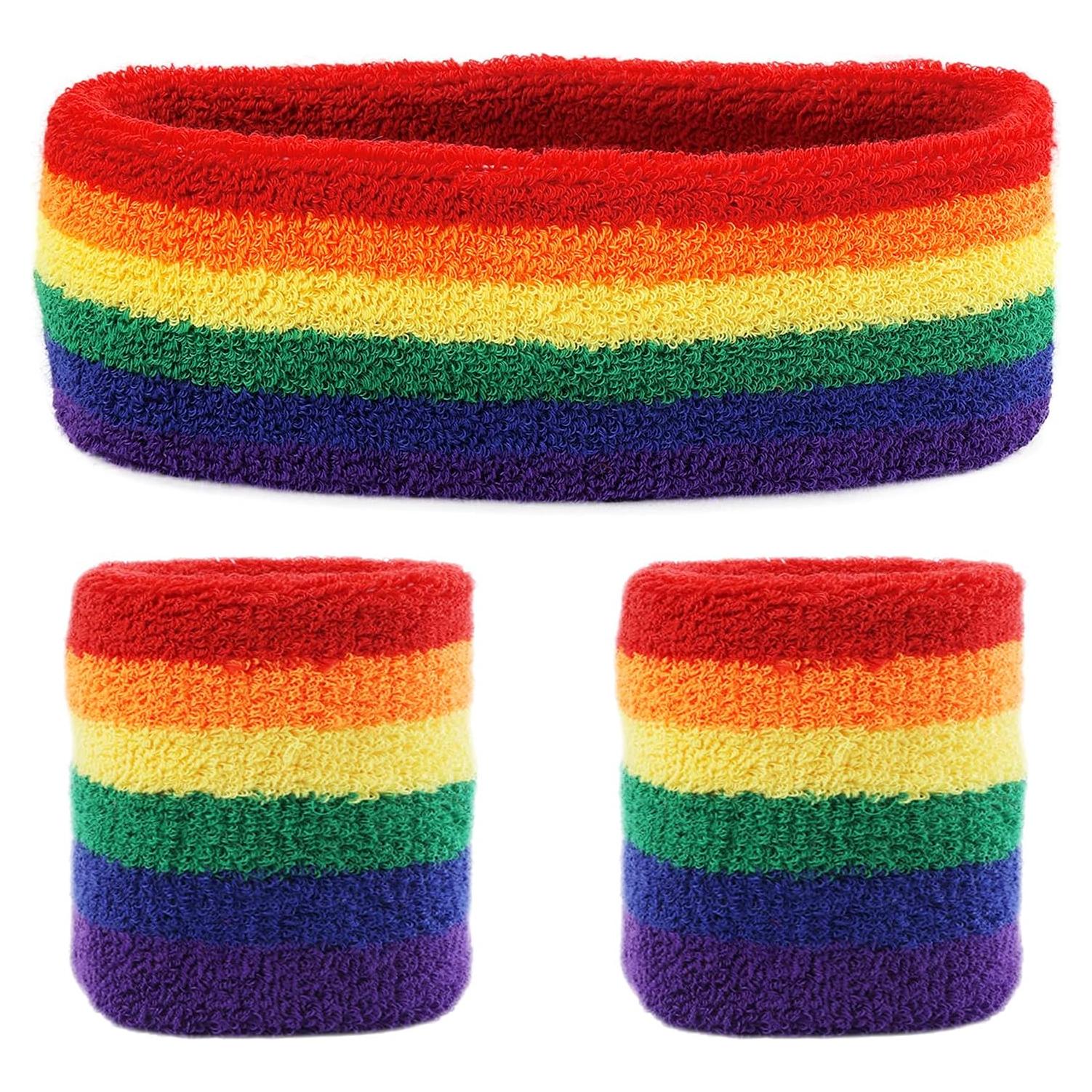 Conjunto de Banda para el Sudor Aster - 3 Piezas Algodón