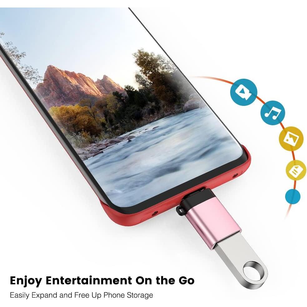 Adaptador Micro USB a USB 3.0 Seminer - Paquete de 2 OTG