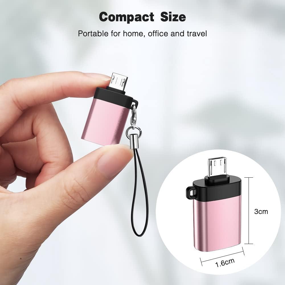 Adaptador Micro USB a USB 3.0 Seminer - Paquete de 2 OTG