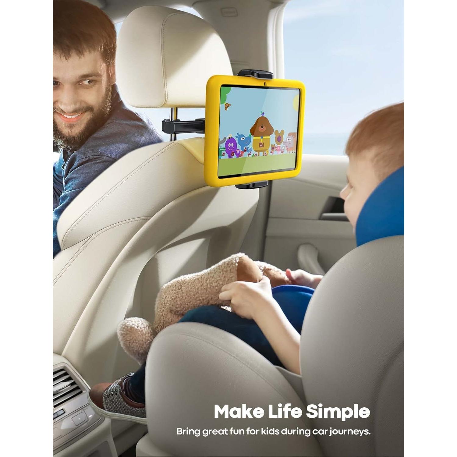 Soporte para Tableta Lamicall CH05 Negro para Reposacabezas