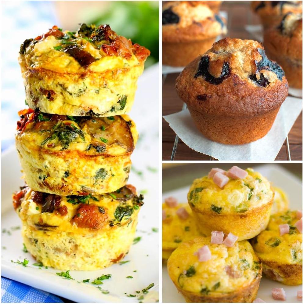 Juego de Moldes de Silicona CAKETIME para Muffins 12 Tazas