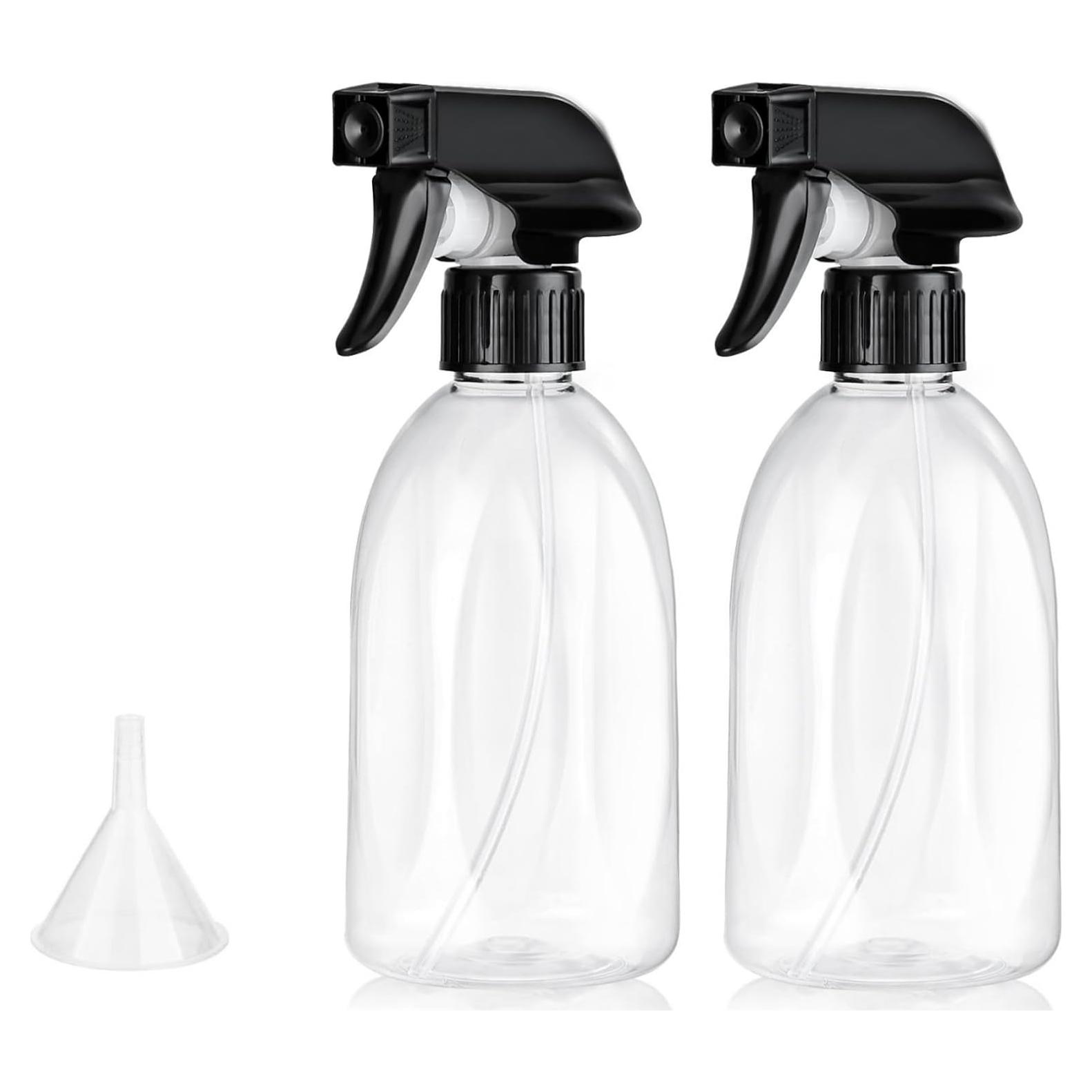 Botellas de Spray Bynccea 400ml Plástico Ajustable 2 Unidades