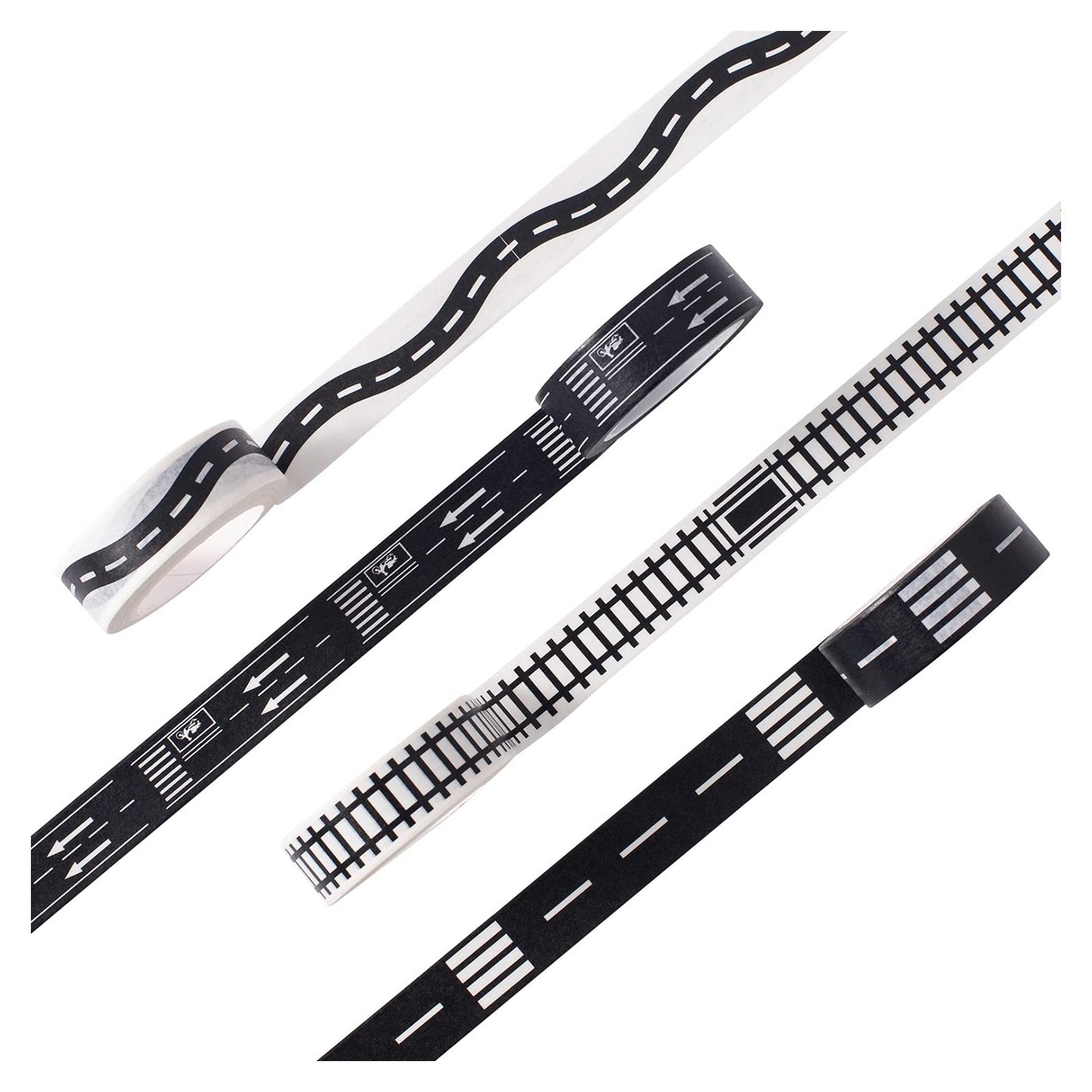 Conjunto de Cinta Washi YUBX 4 Rollos 15mm x 10m Decorativa