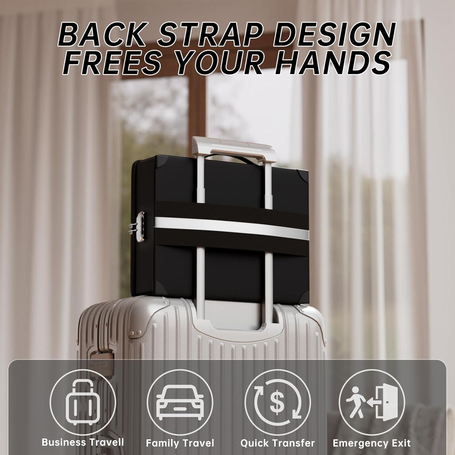 Caja de Documentos a Prueba de Fuego Tamfile 42x32cm Negra