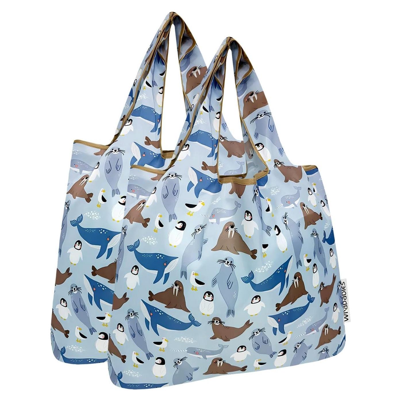 Bolsa de Compras Reutilizable Allydrew Mediana Plegable Set de 2