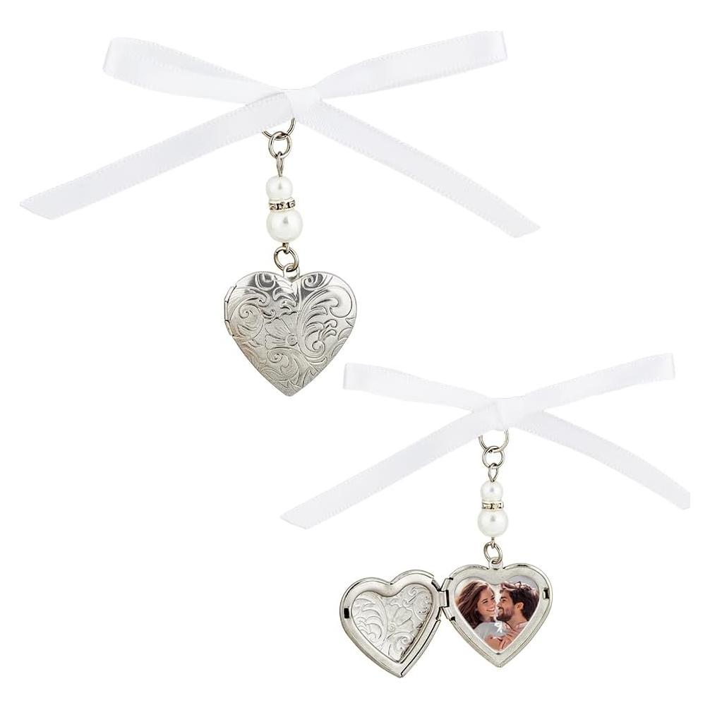 Charm de Foto para Ramo de Boda Superfindings Corazón 75mm