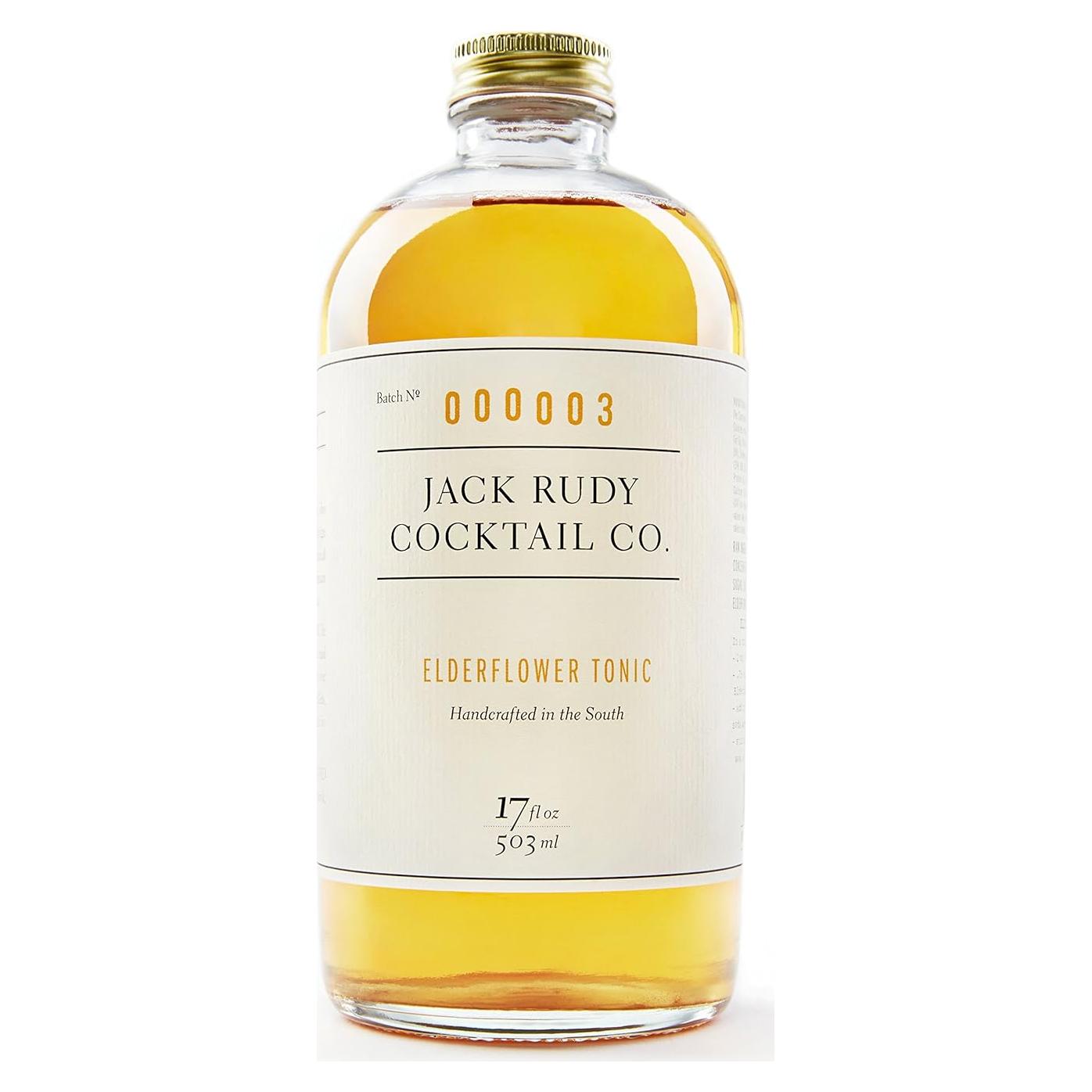 Jarabe Tónico de Flor de Sáuco Jack Rudy 473 ml