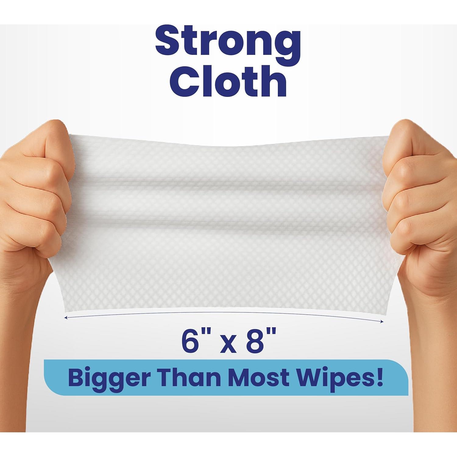 Toallitas Húmedas a Granel 800 Unidades con Cubo Dispensador