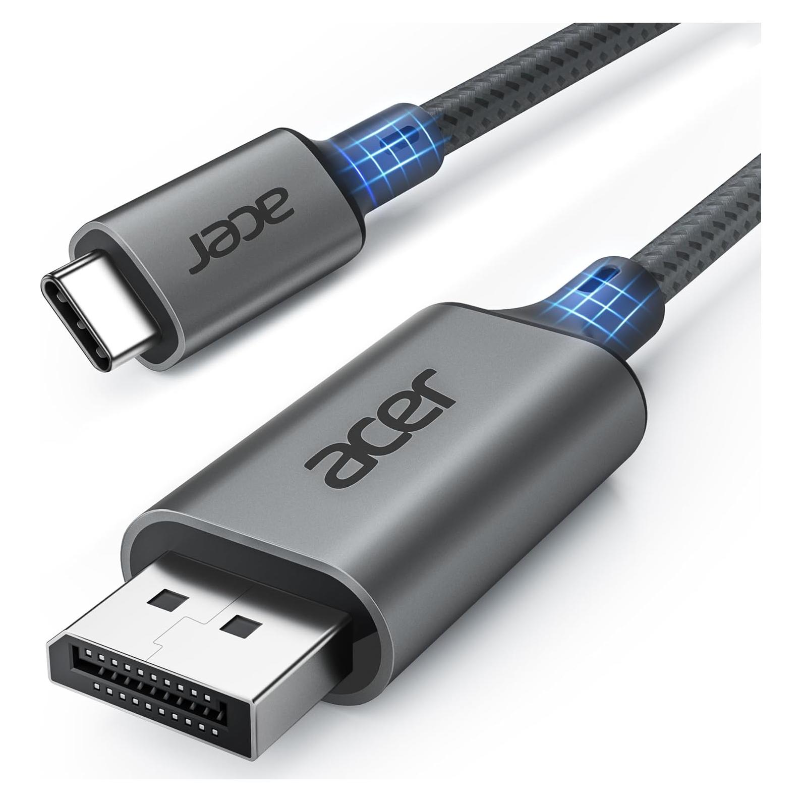 Cable USB C a DisplayPort 1m 4K@60Hz Thunderbolt 3/4/5