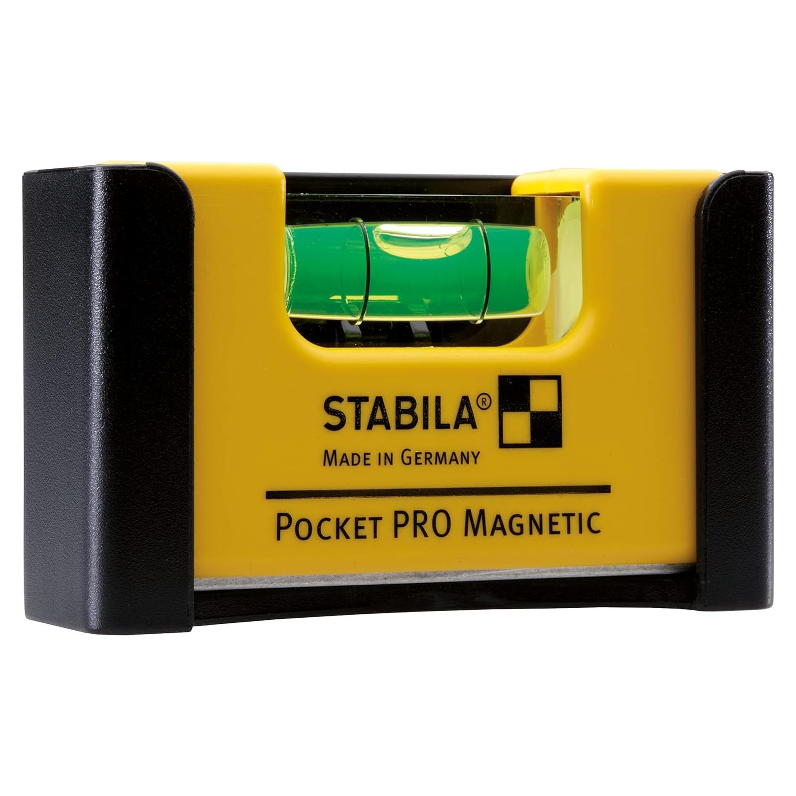 Nivel de Burbuja Stabila Pro Pocket Magnético 6.7cm