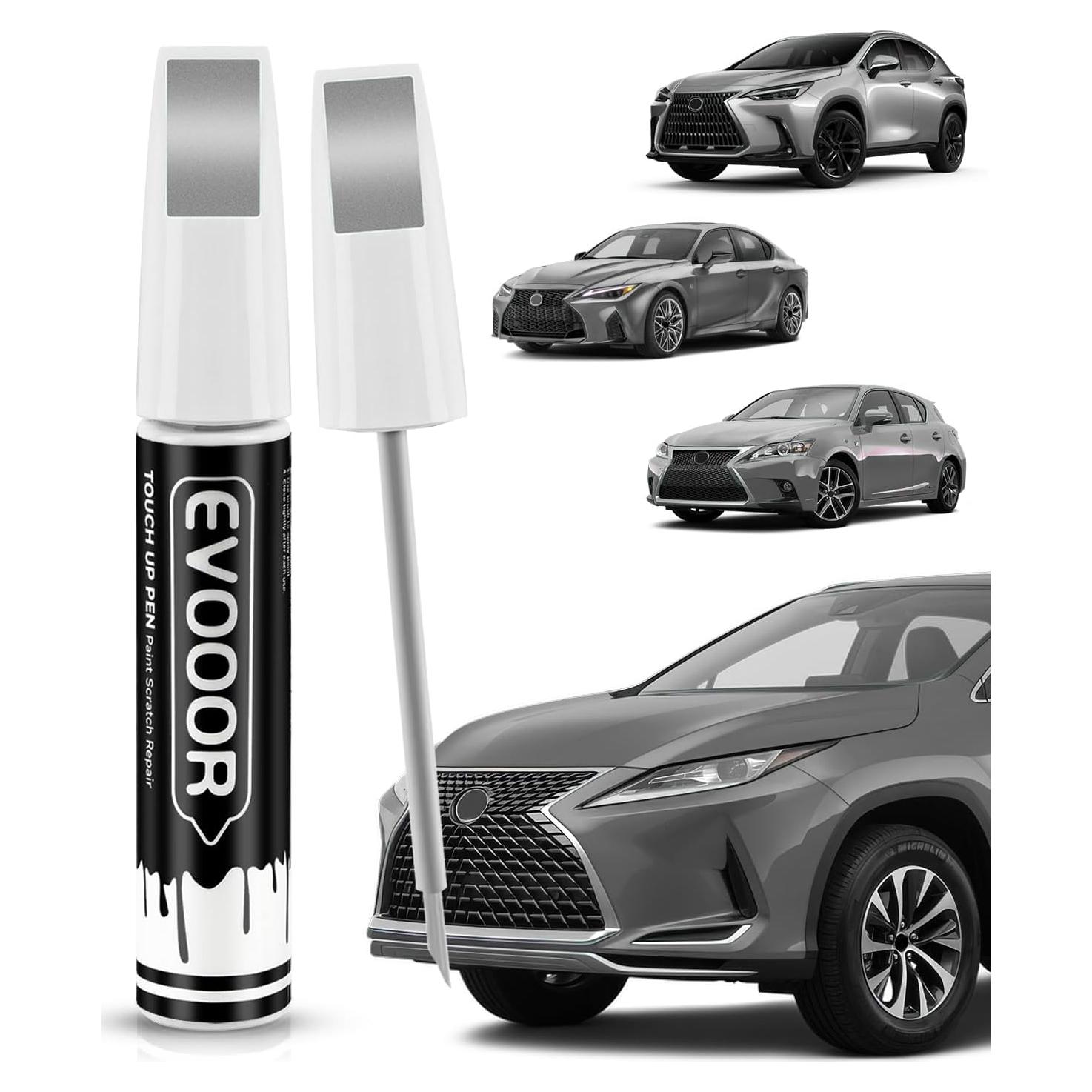 Pintura de Retoque Metálica Plateada Atómica 12.1ml EVOOOR