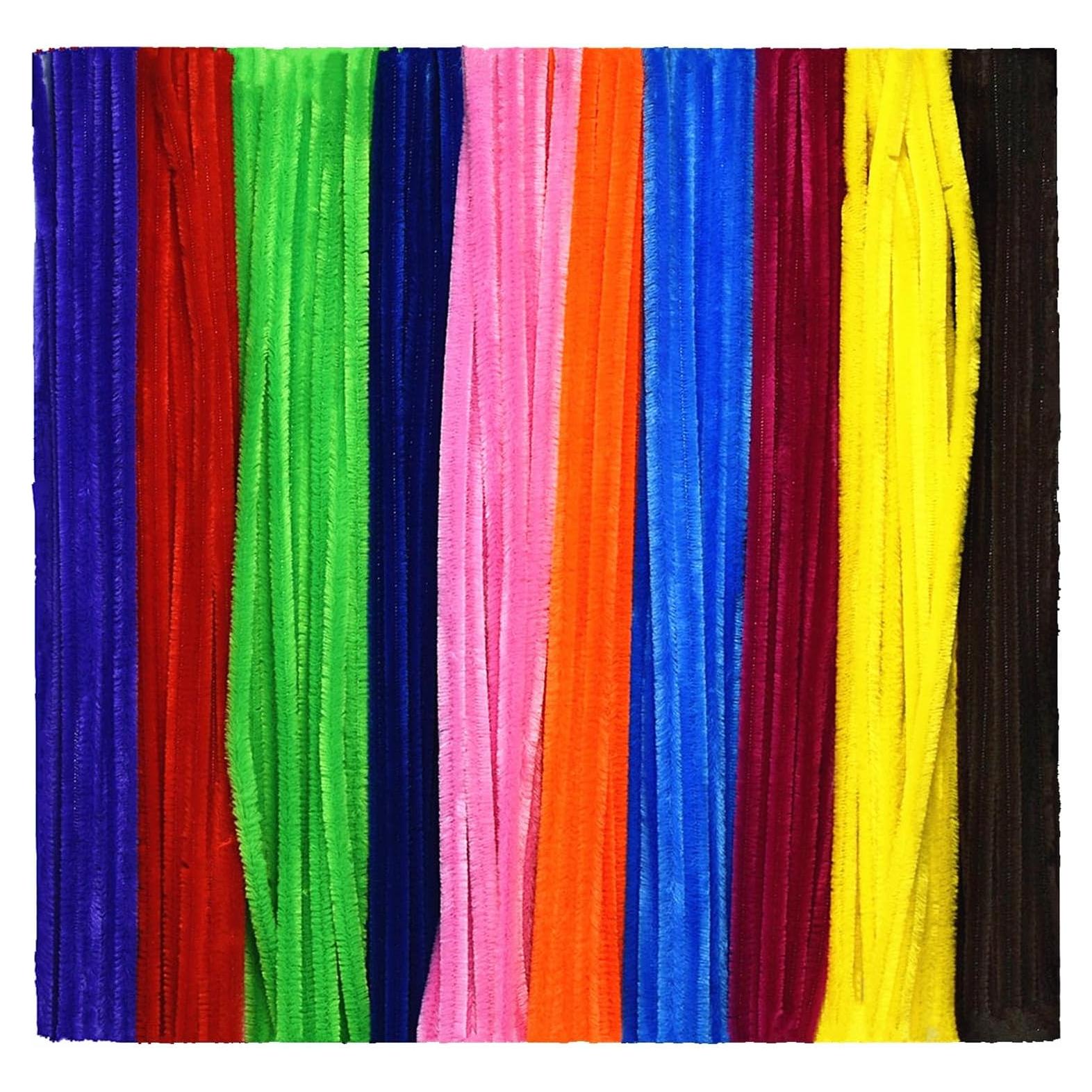 Limpiapipas de Chenille Multicolor 200 Piezas 30.48 cm FavorXTM