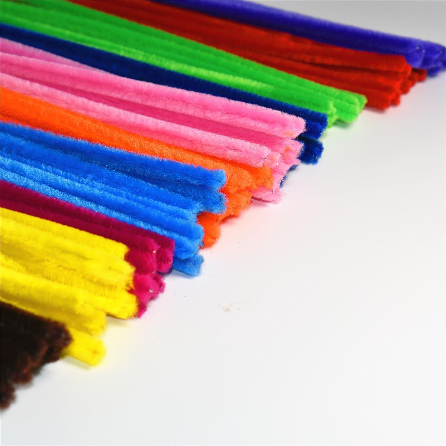 Limpiapipas de Chenille Multicolor 200 Piezas 30.48 cm FavorXTM