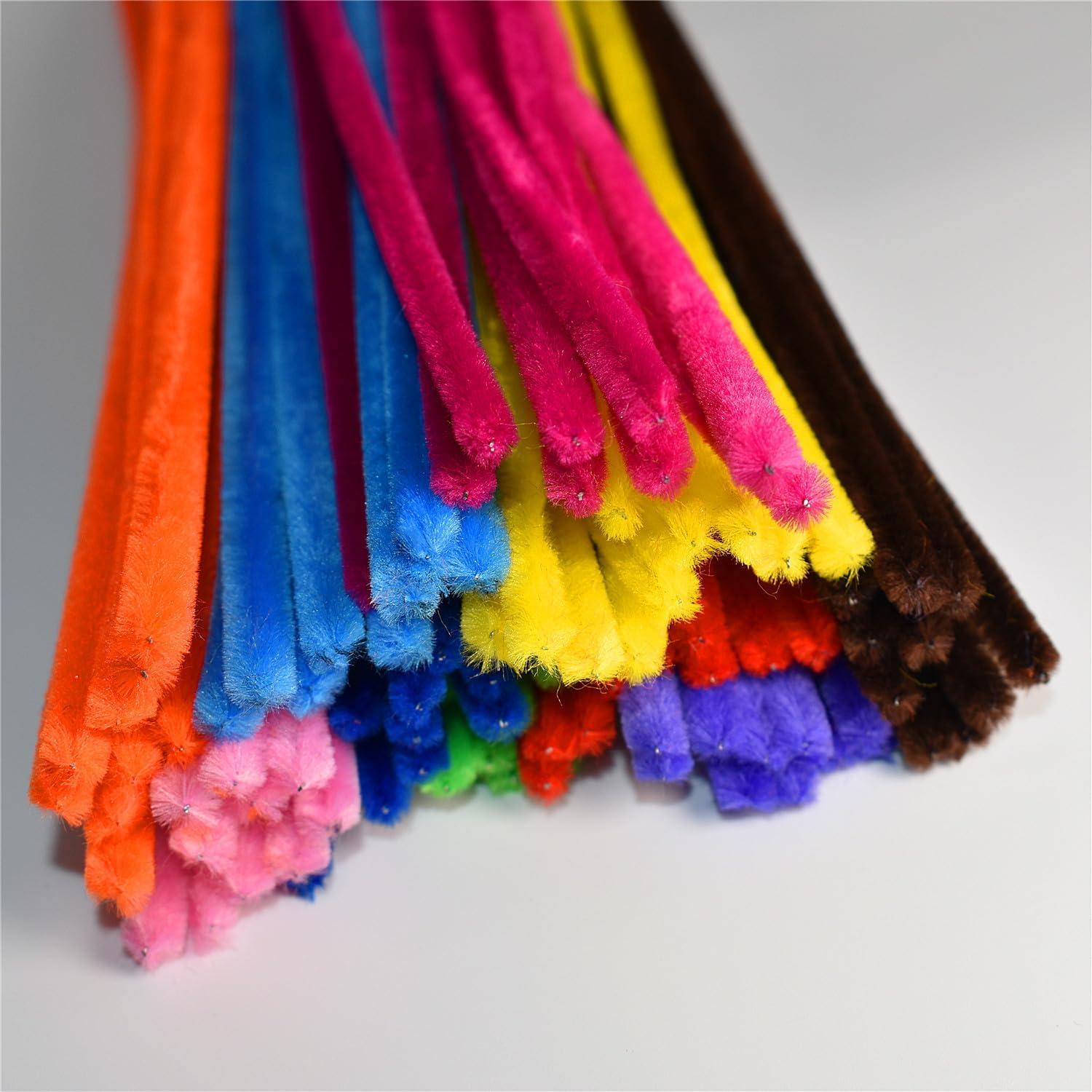 Limpiapipas de Chenille Multicolor 200 Piezas 30.48 cm FavorXTM