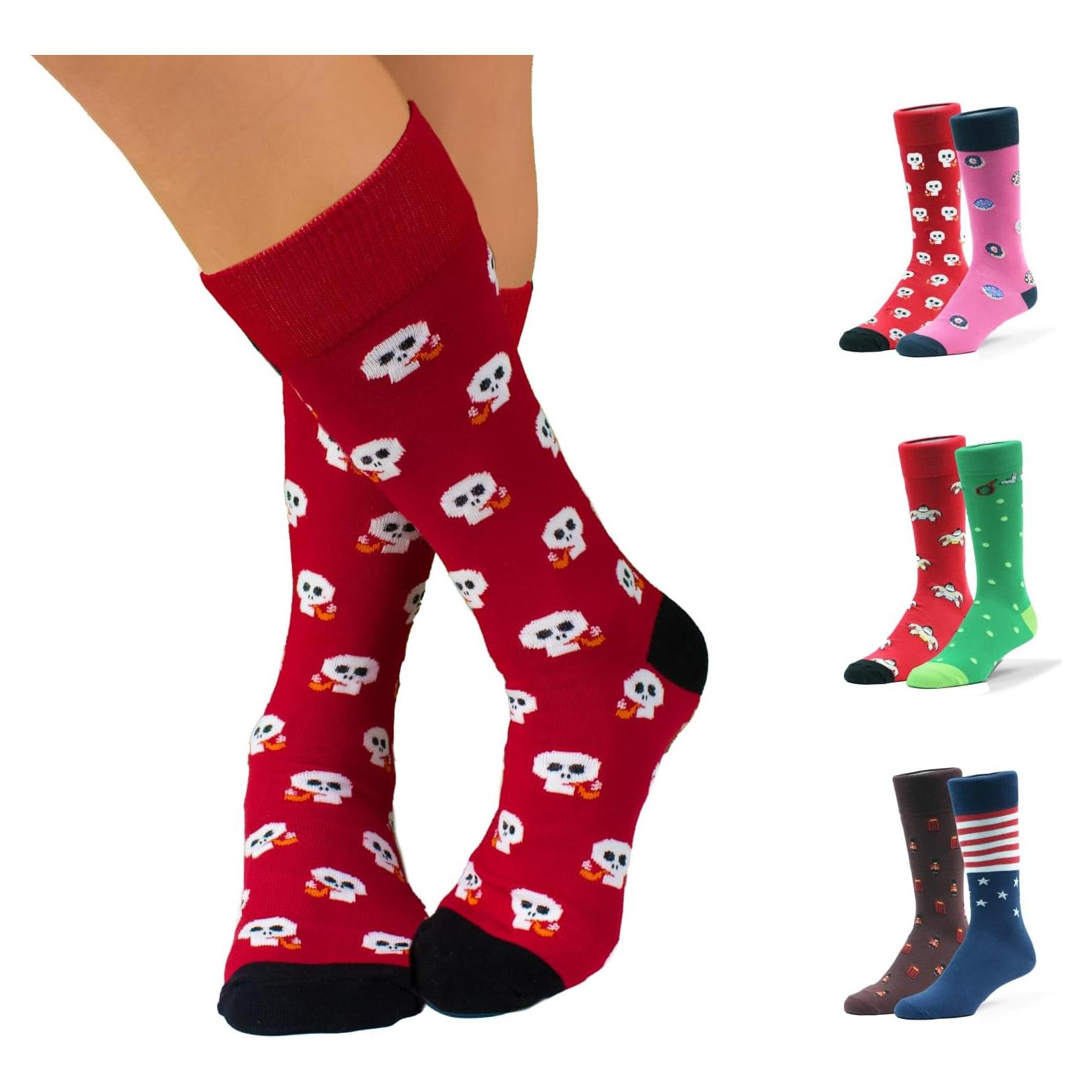 Calcetines Coloridos Yax Socks para Hombres Talla Única