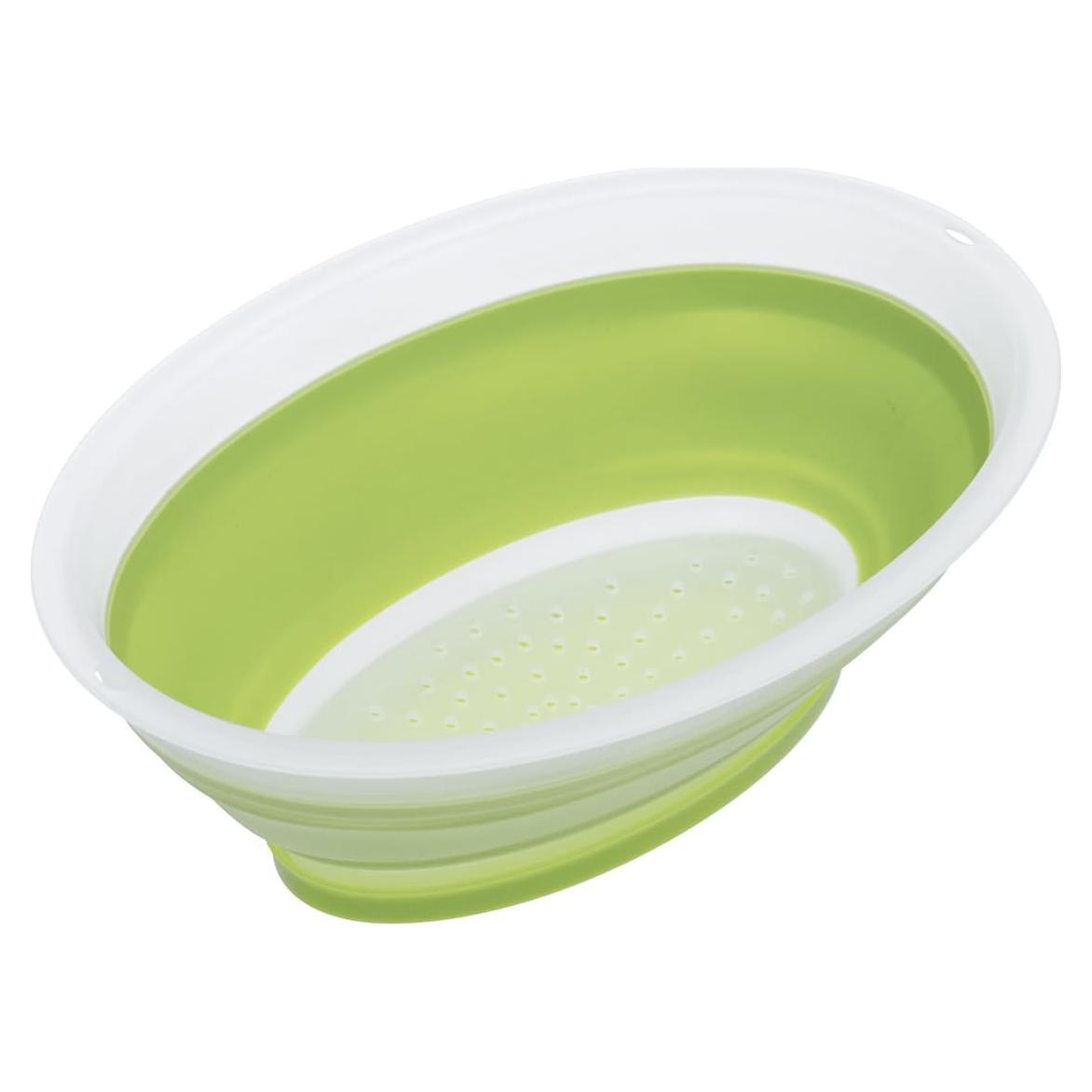 Colador Mini Colapsable Progresivo Verde 0.83L