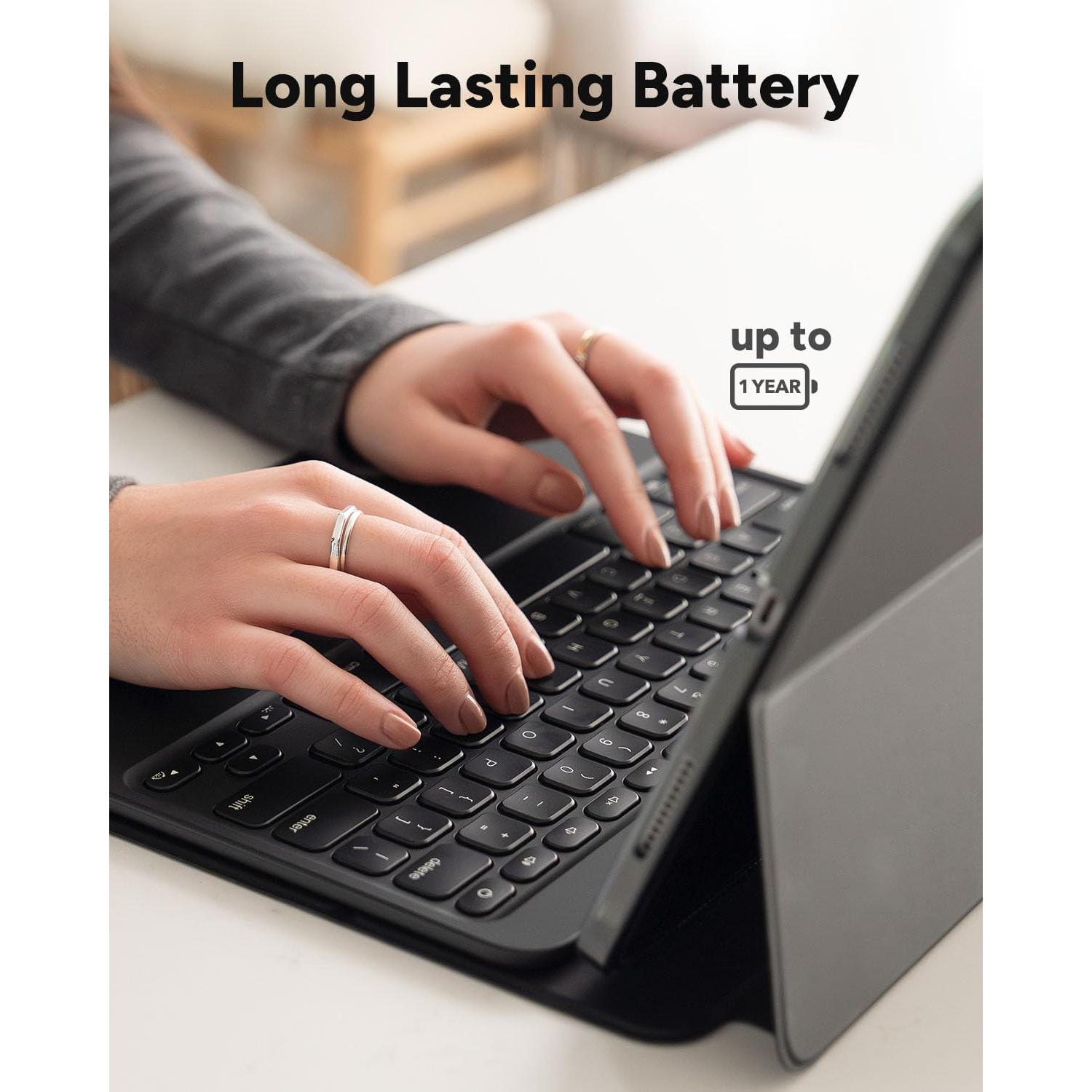 ZAGG Pro Keys 2 Teclado y Funda para iPad Pro 13 - Retroiluminado