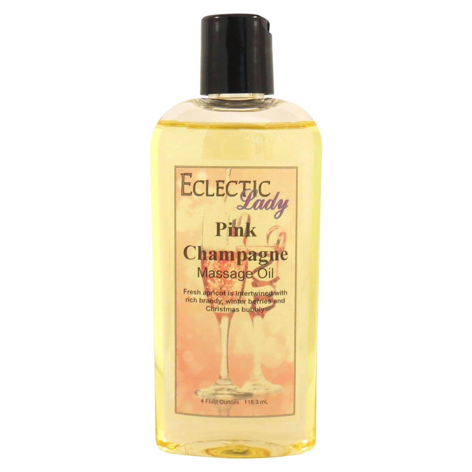 Aceite de Masaje Eclectic Lady Champán Rosa 113 g Natural