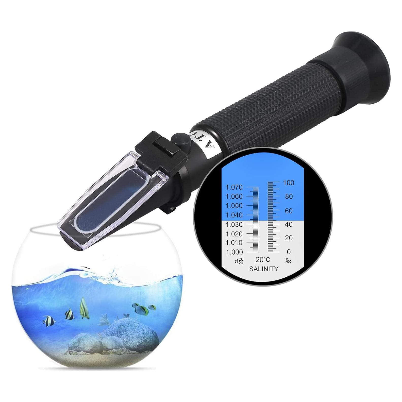 Refractómetro de Salinidad AUTOUTLET con ATC 0-100 PPT