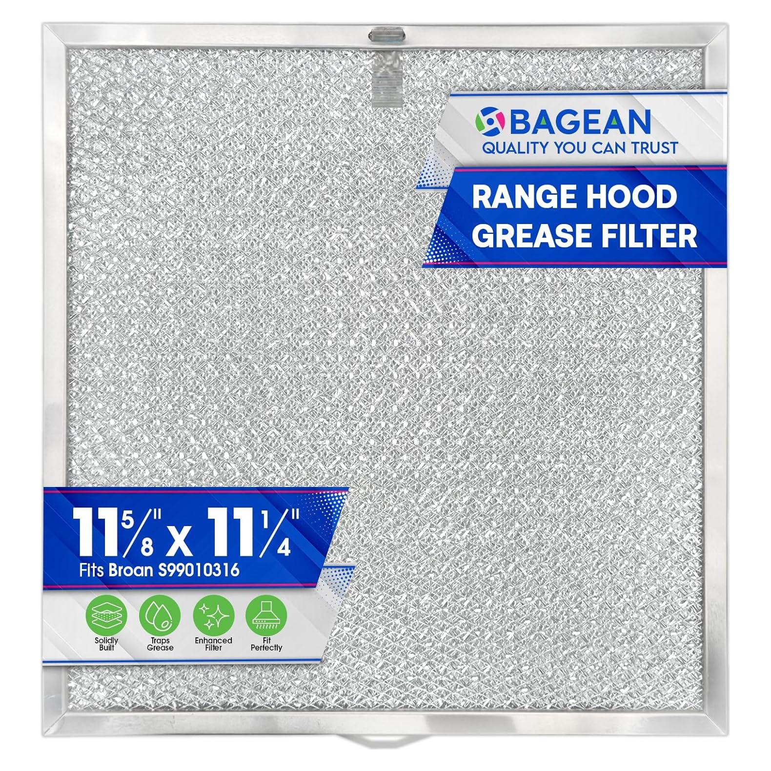 Filtro de Campana Bagean BPQTAF 29.5 cm x 28.5 cm Aluminio