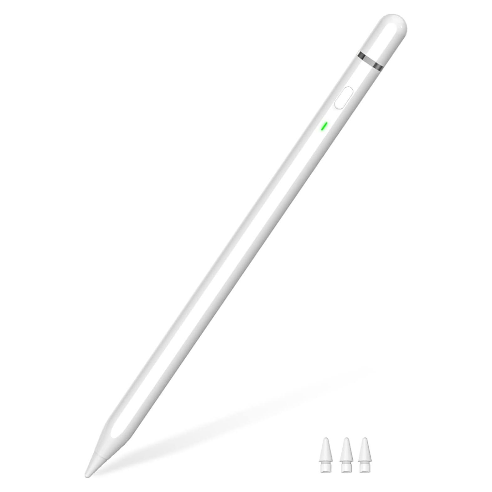 Lápiz KIROSA para iPad 2018-2025, Carga Rápida, Rechazo de Palma