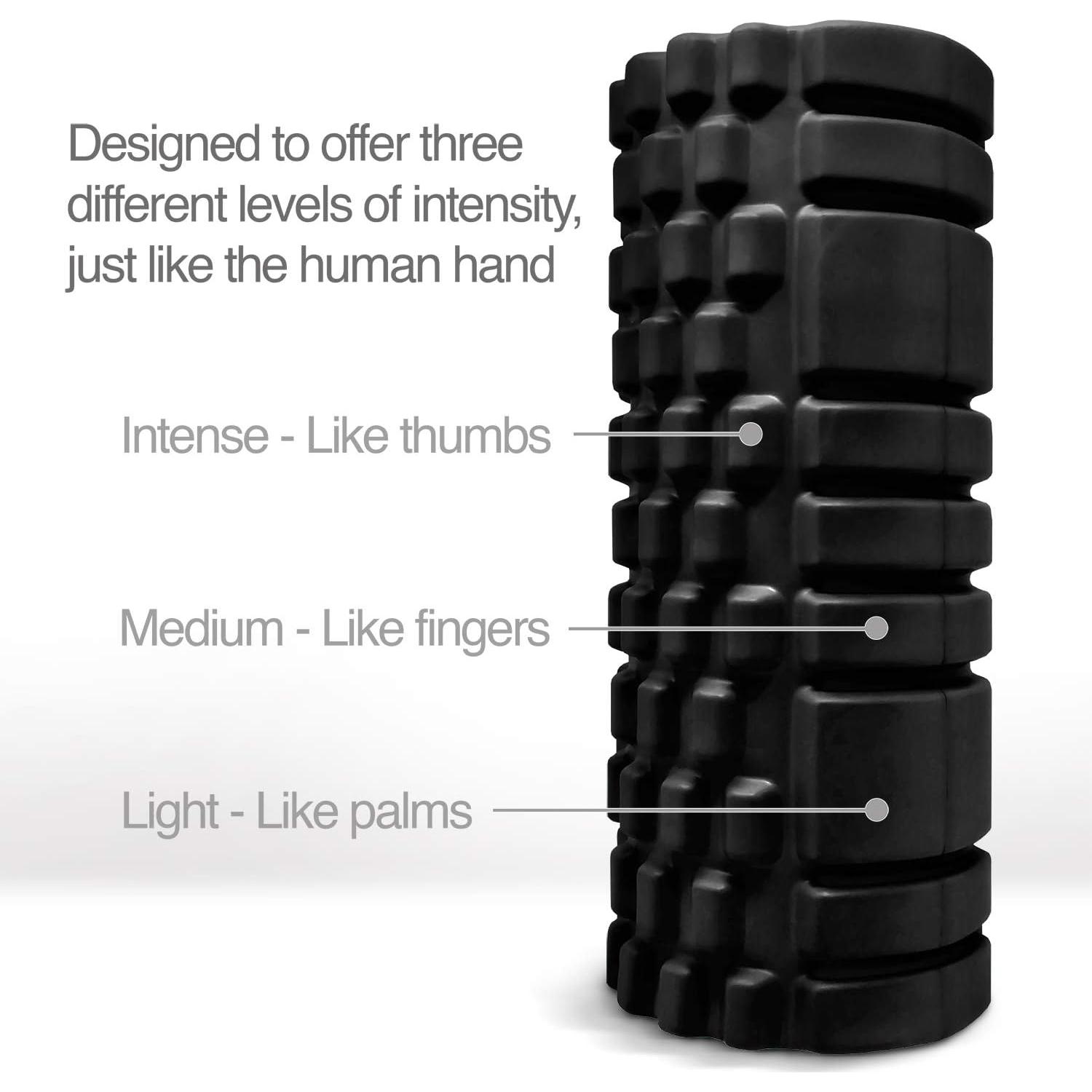 Rodillo de Espuma Gimme 10 Negro 31.75 cm Densidad Media