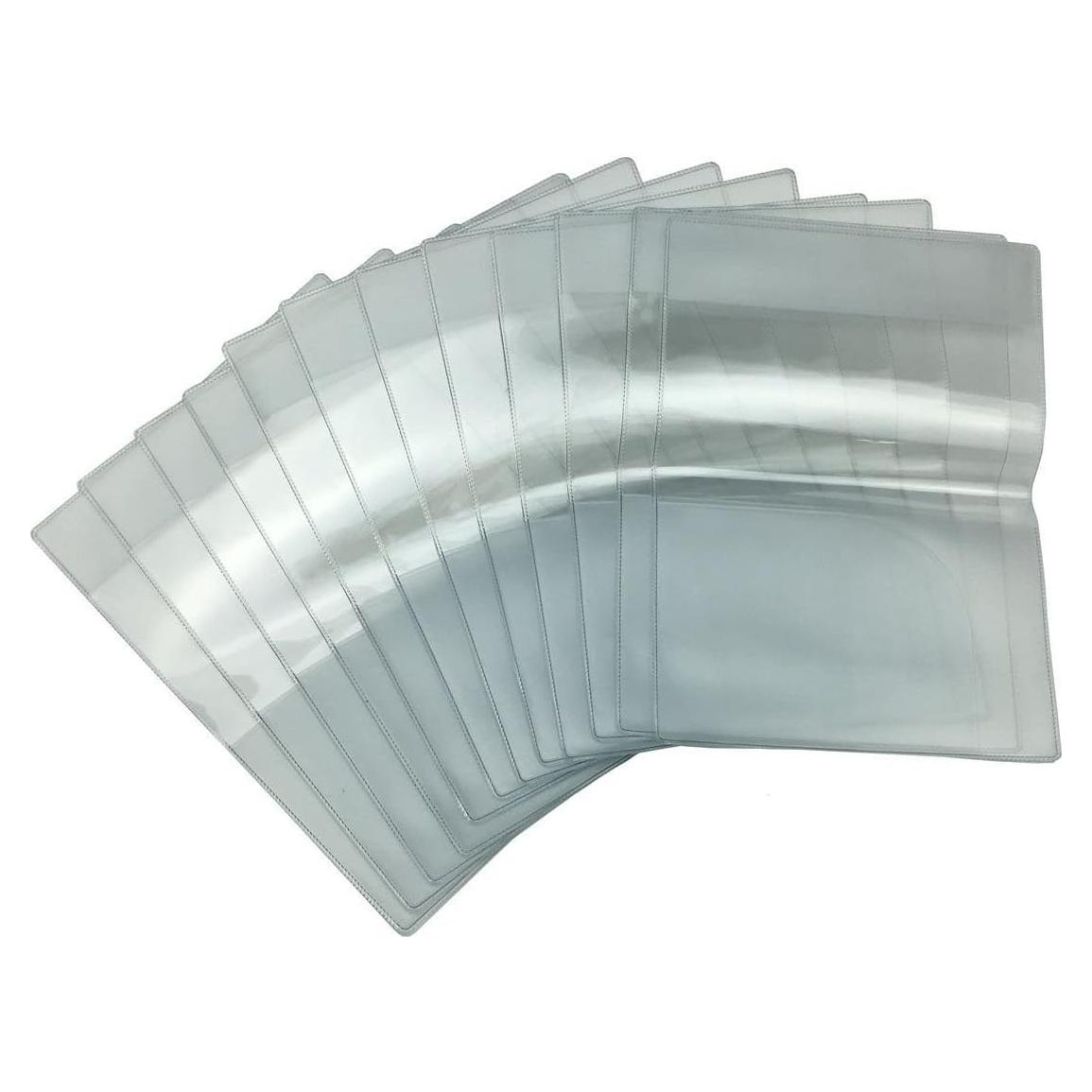 Protector de Pasaporte de Plástico Transparente Todo en UNO - 2 Piezas