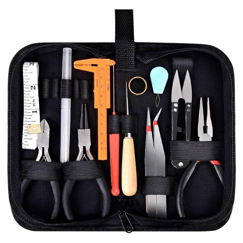 Kit de Herramientas para Hacer Joyas PAXCOO 19 Piezas