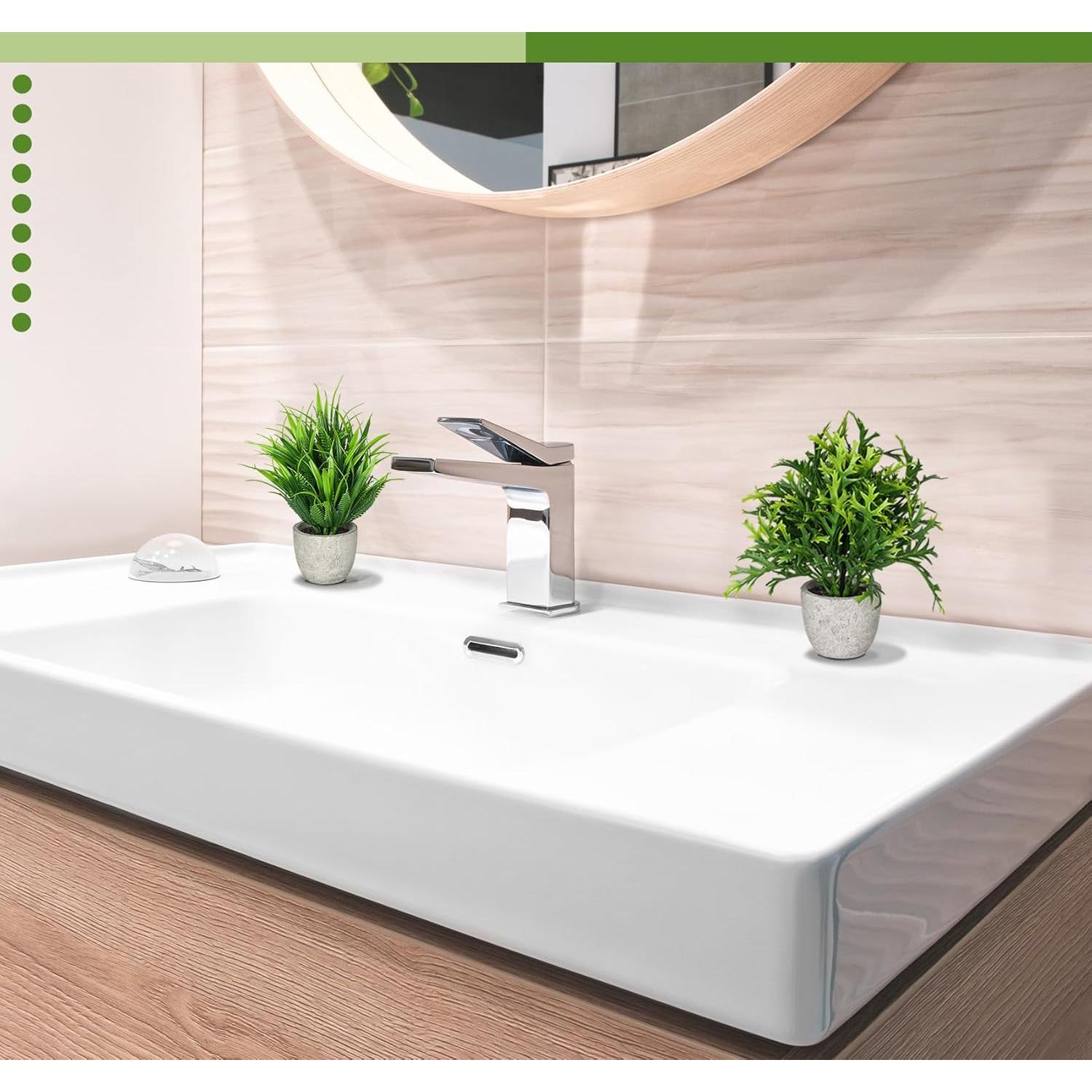 Plantas Falsas Lemonfilter Eucalipto Verde - Paquete de 5