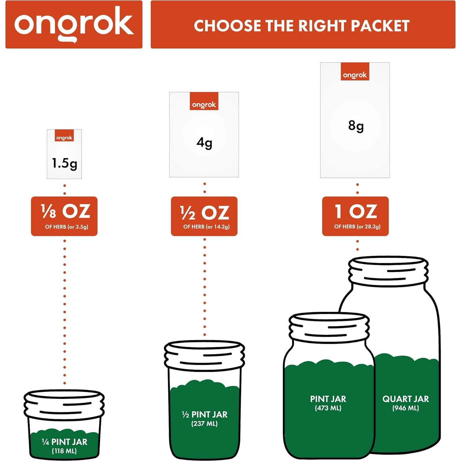Paquete de Control de Humedad ONGROK 24 Unidades 62% HR