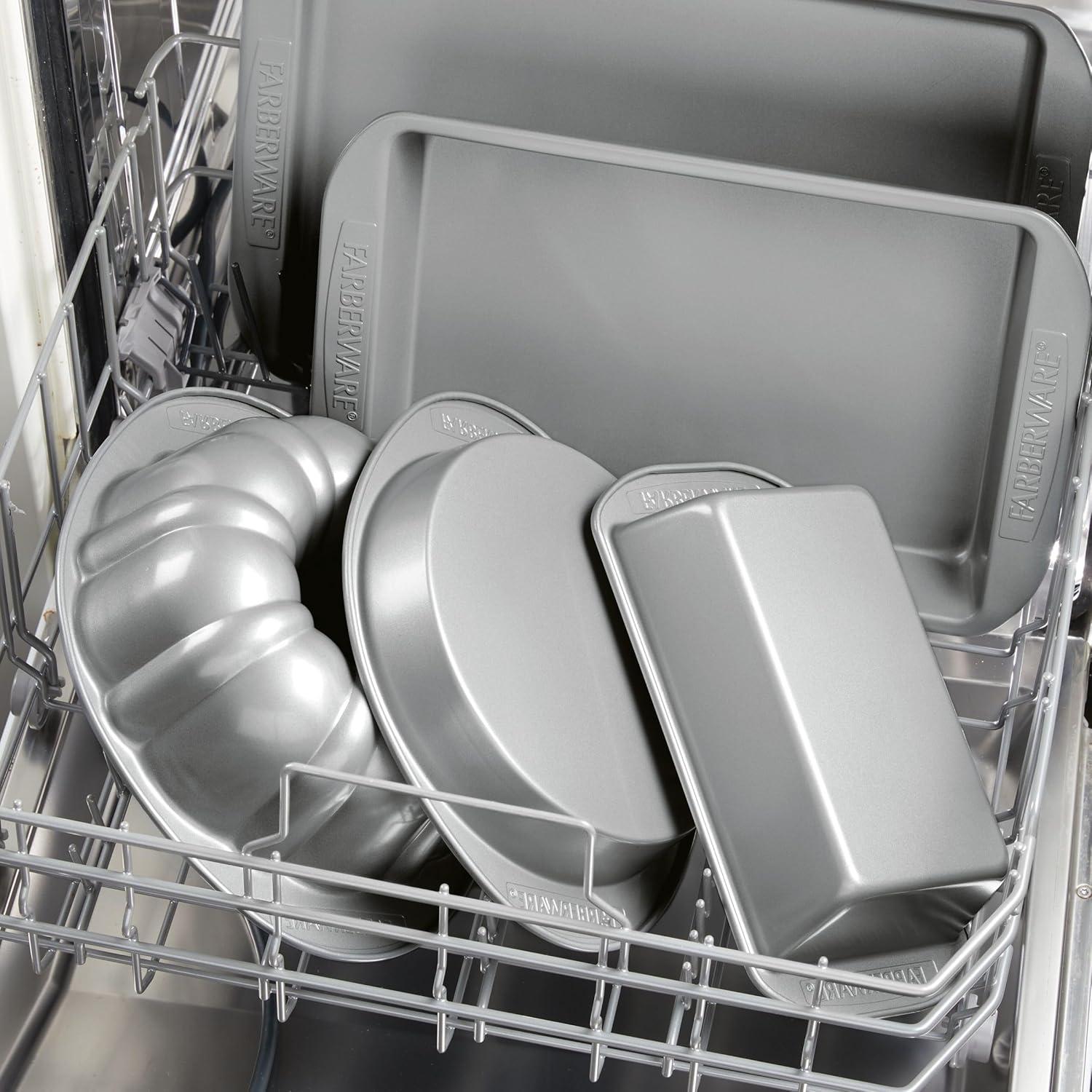 Molde para Muffins Antiadhesivo Farberware 12 Tazas Gris