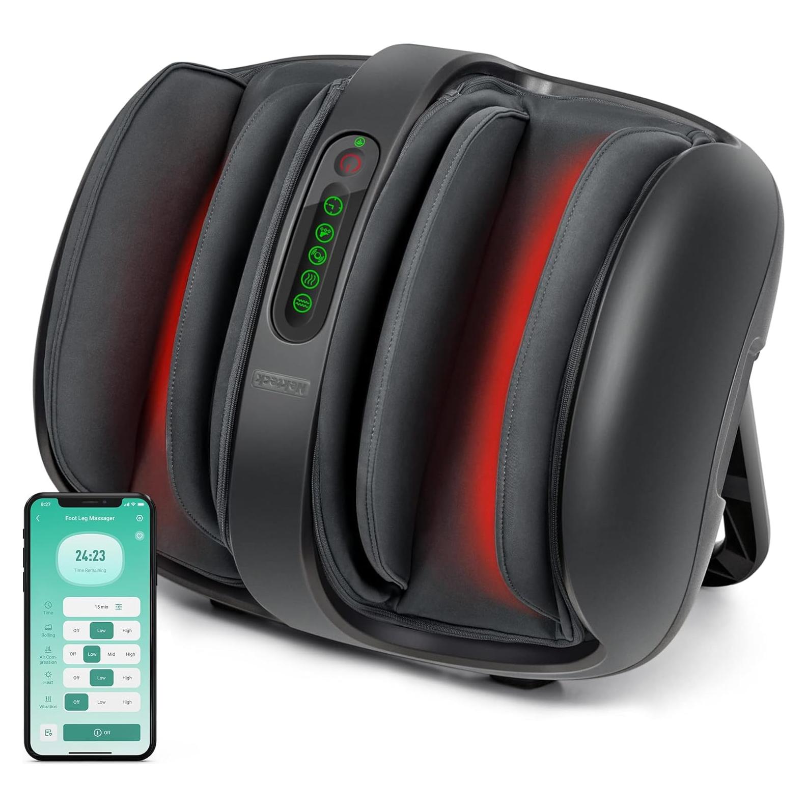 Masajeador de pies Nekteck NK-FLM02 con calor y APP