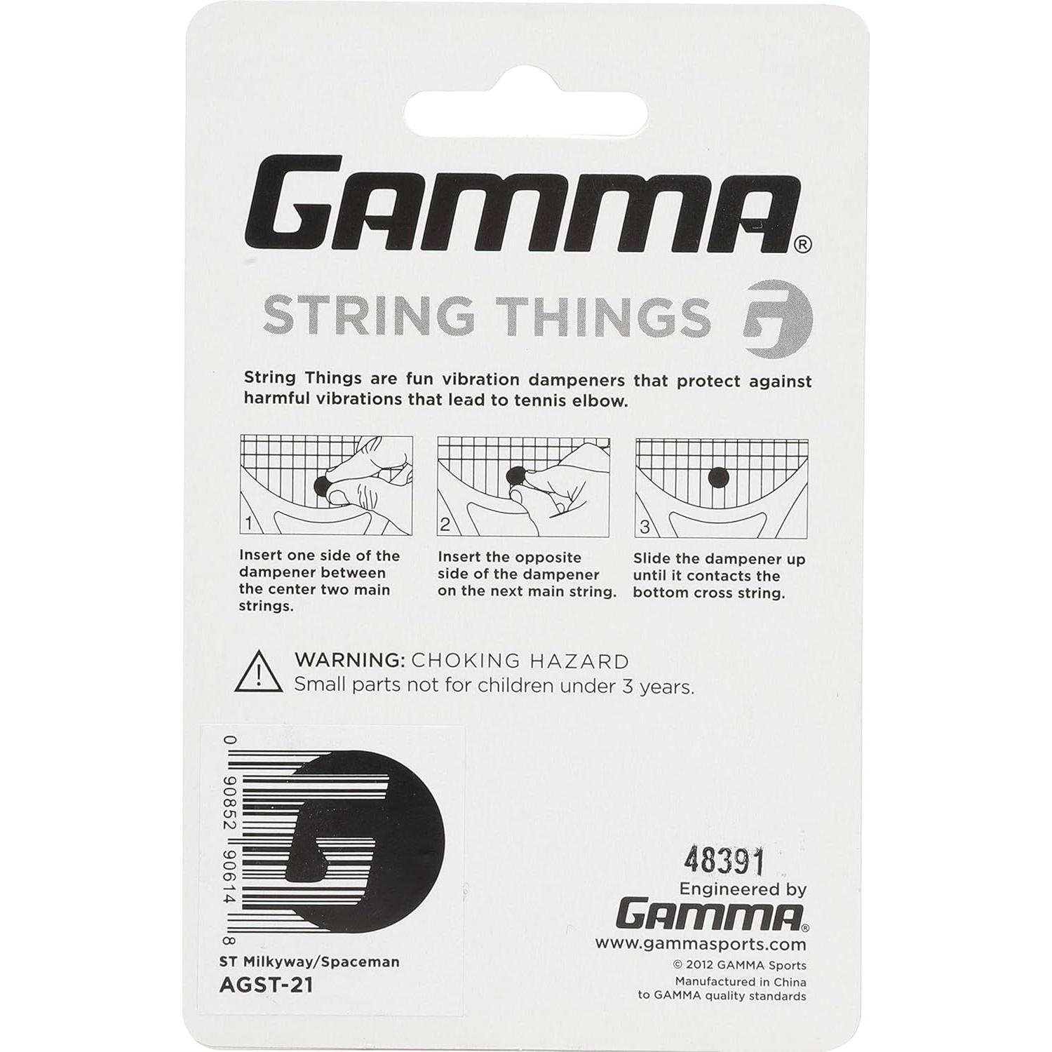 Amortiguadores de Tenis GAMMA Cosas de Cuerda Multicolor