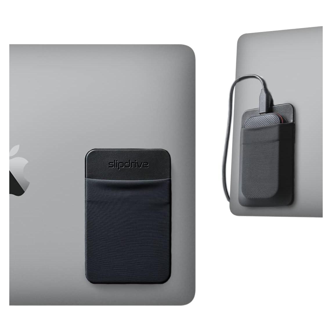 Funda Portátil para Disco Duro SSD Slipdrive - Negra - Compacta