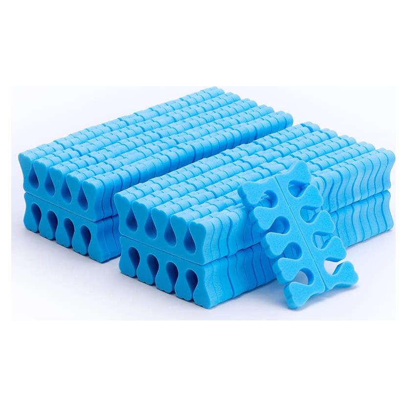 Separador de Dedos de Esponja 100pcs Agatige - Azul